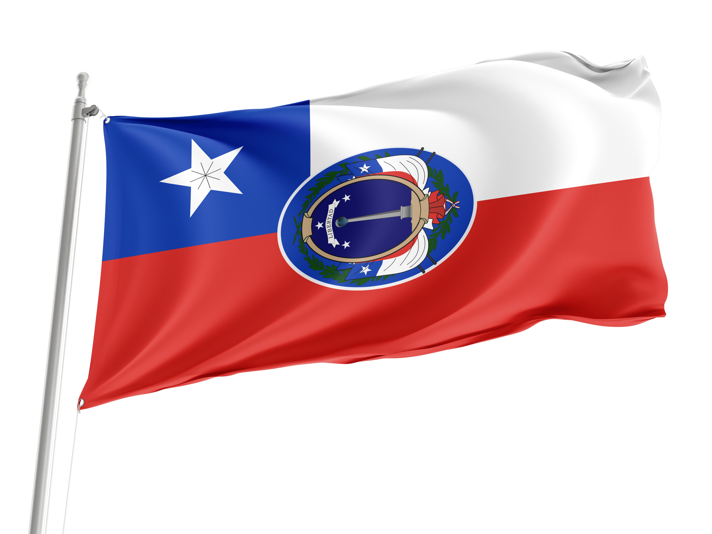 Chile 1818 Flag for Indoor & Outdoor Use