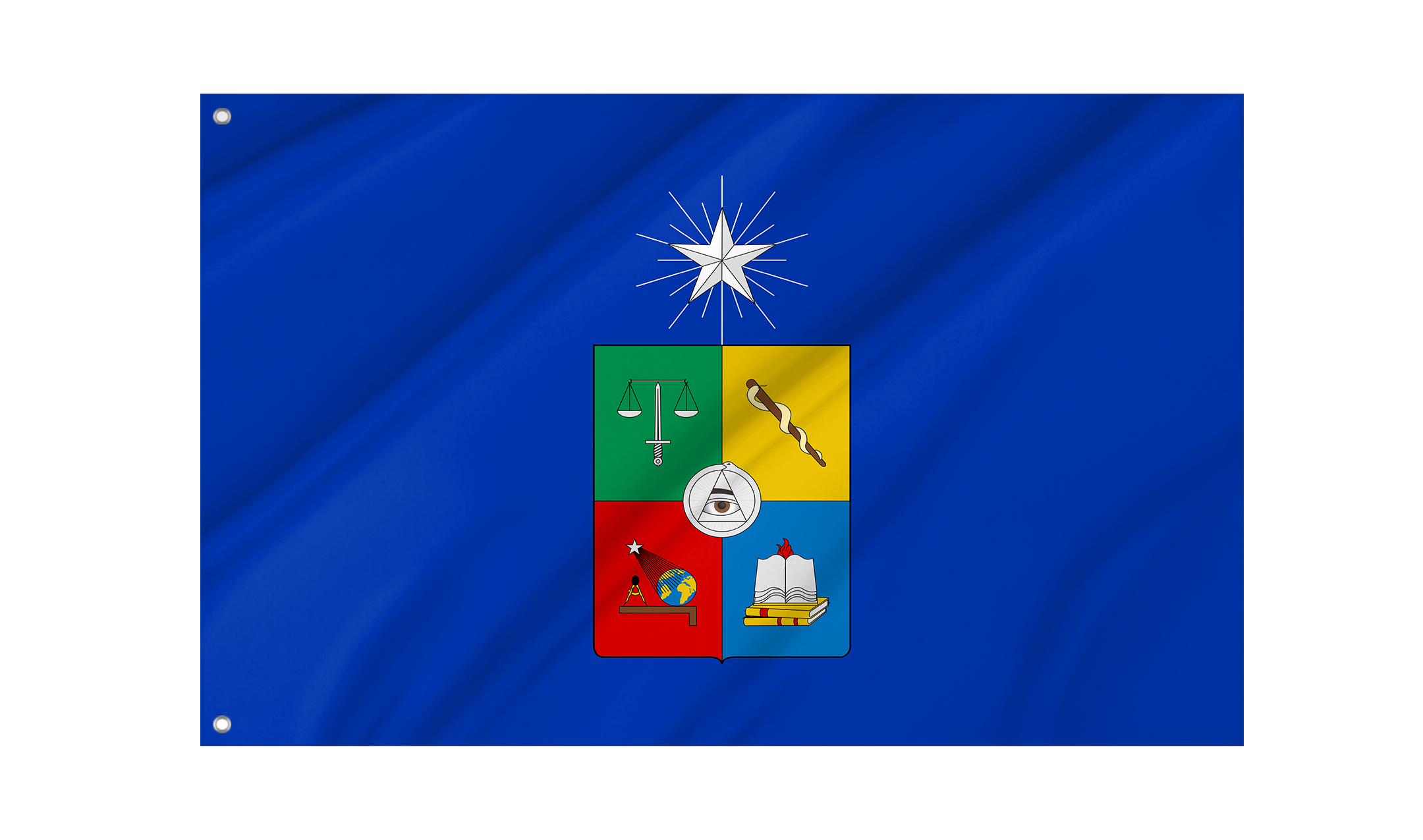 University of Chile Flag for Indoor & Outdoor Use