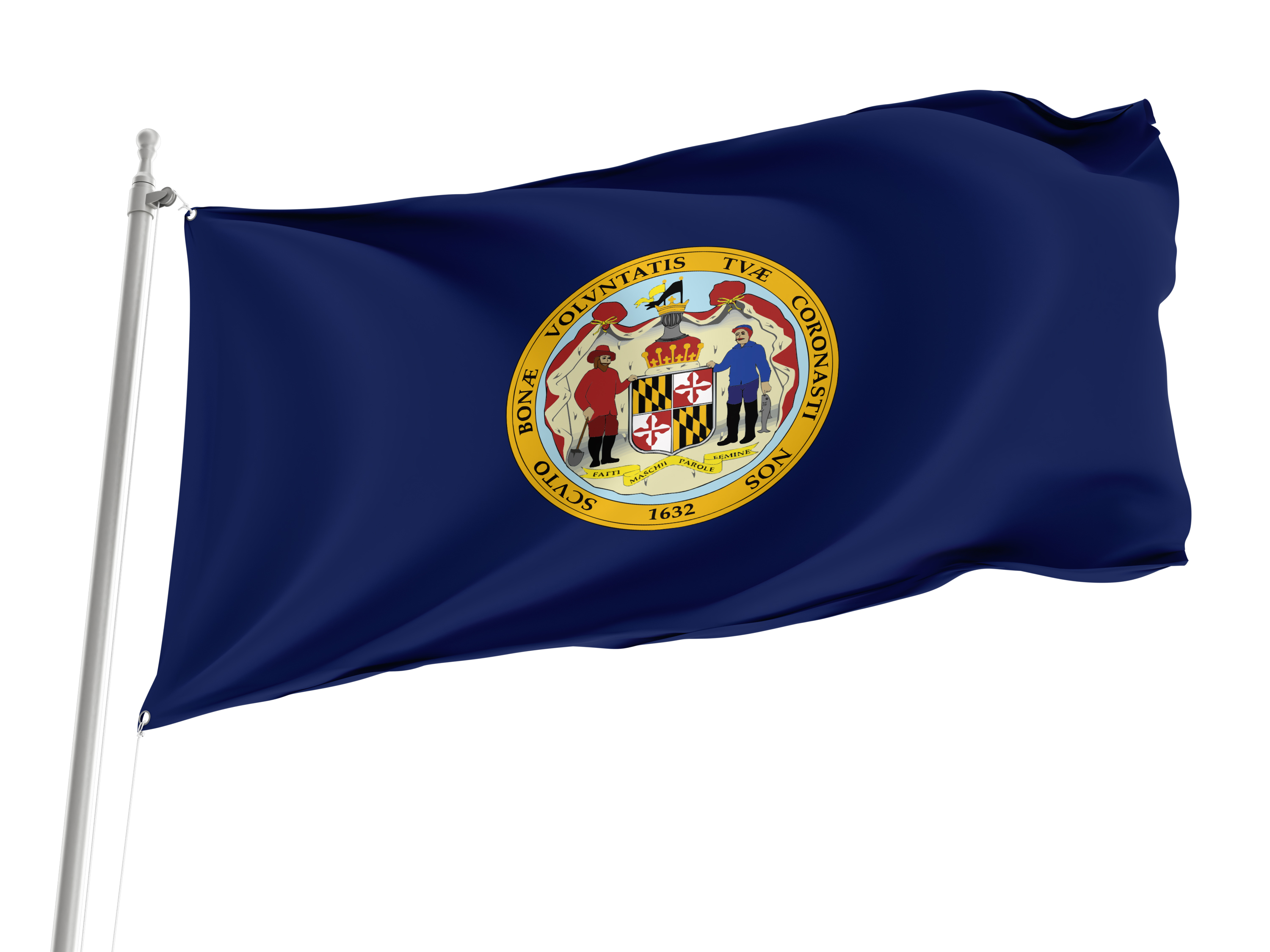 Maryland Before 1904 Flag for Indoor & Outdoor Use