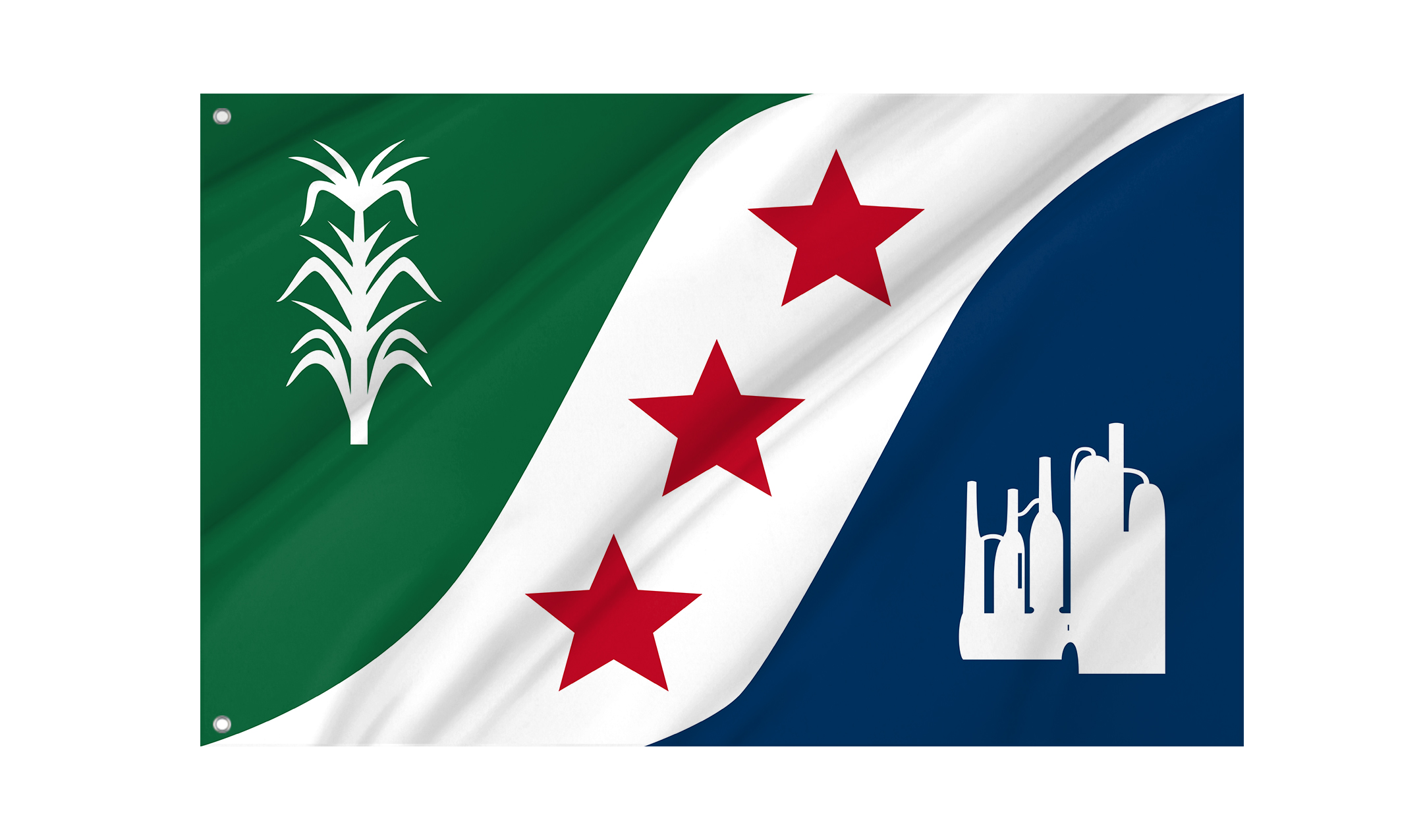Ascension Parish Flag for Indoor & Outdoor Use