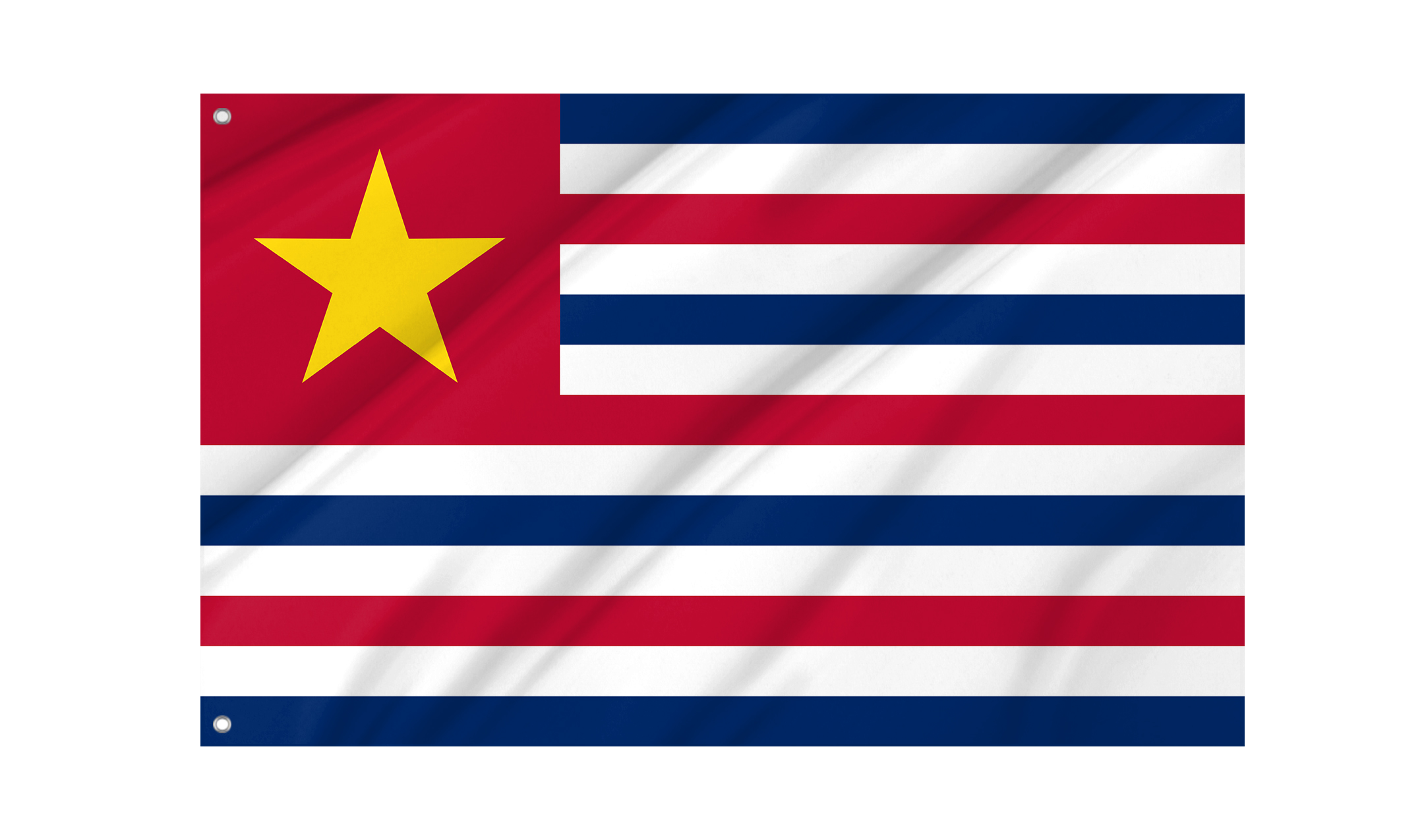 Louisiana February 11, 1861 Flag for Indoor & Outdoor Use