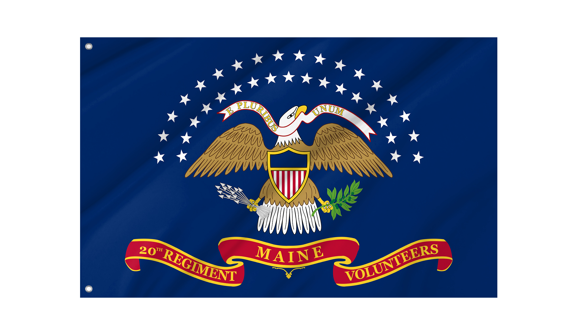 20th Maine Volunteer Infantry Regiment Flag