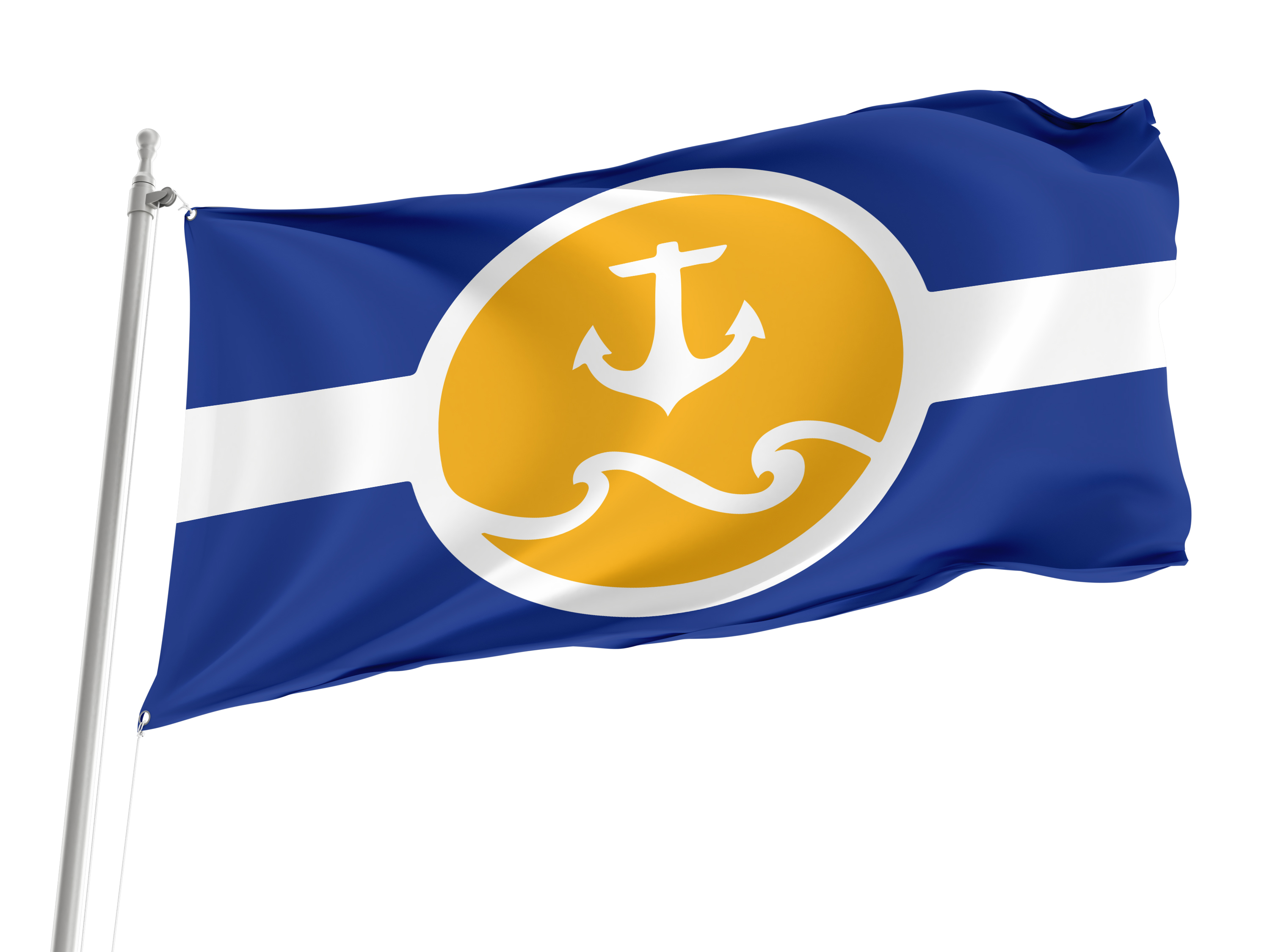 Kennebunkport Flag for Indoor & Outdoor Use