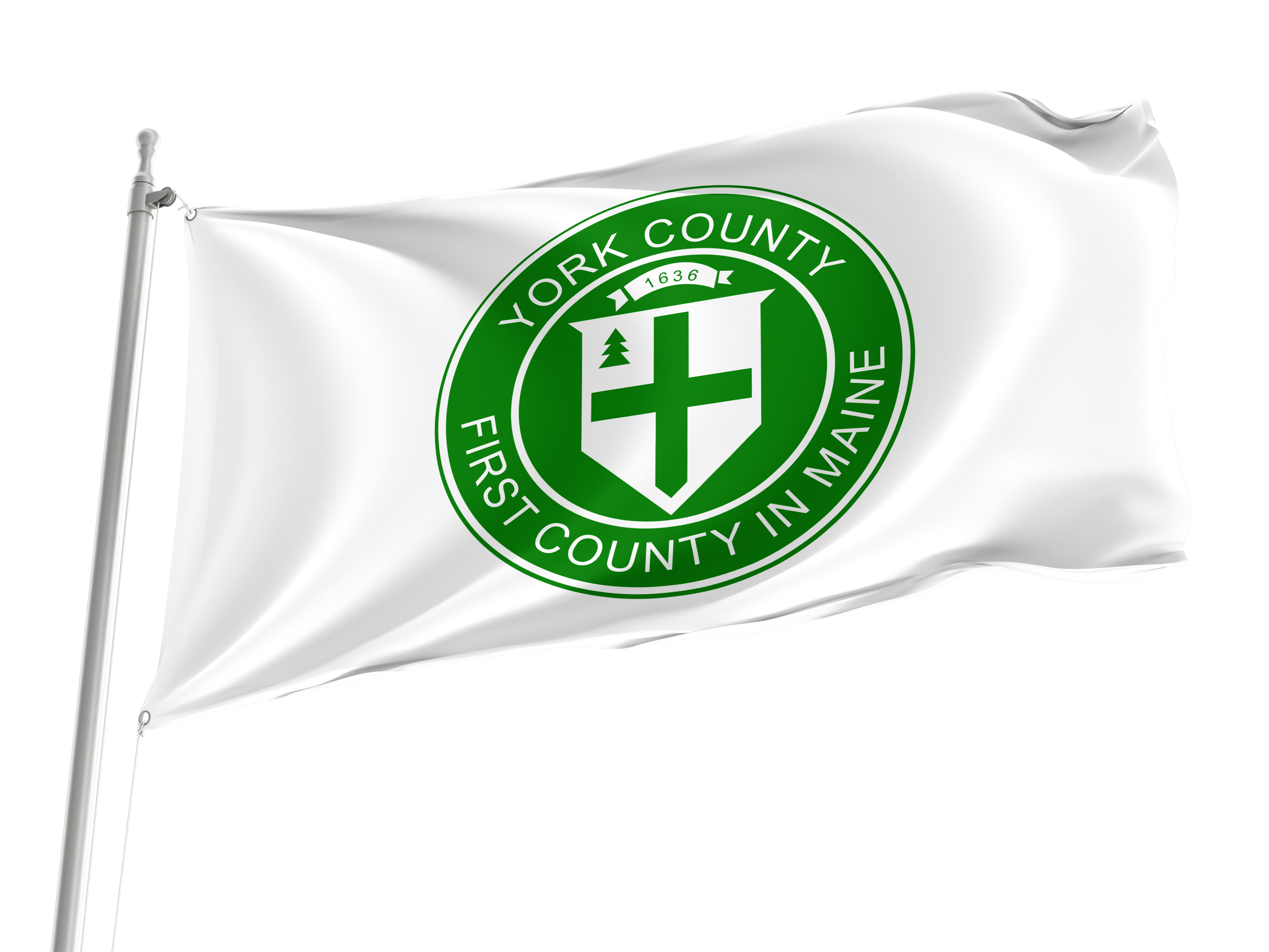 York County Flag for Indoor & Outdoor Use