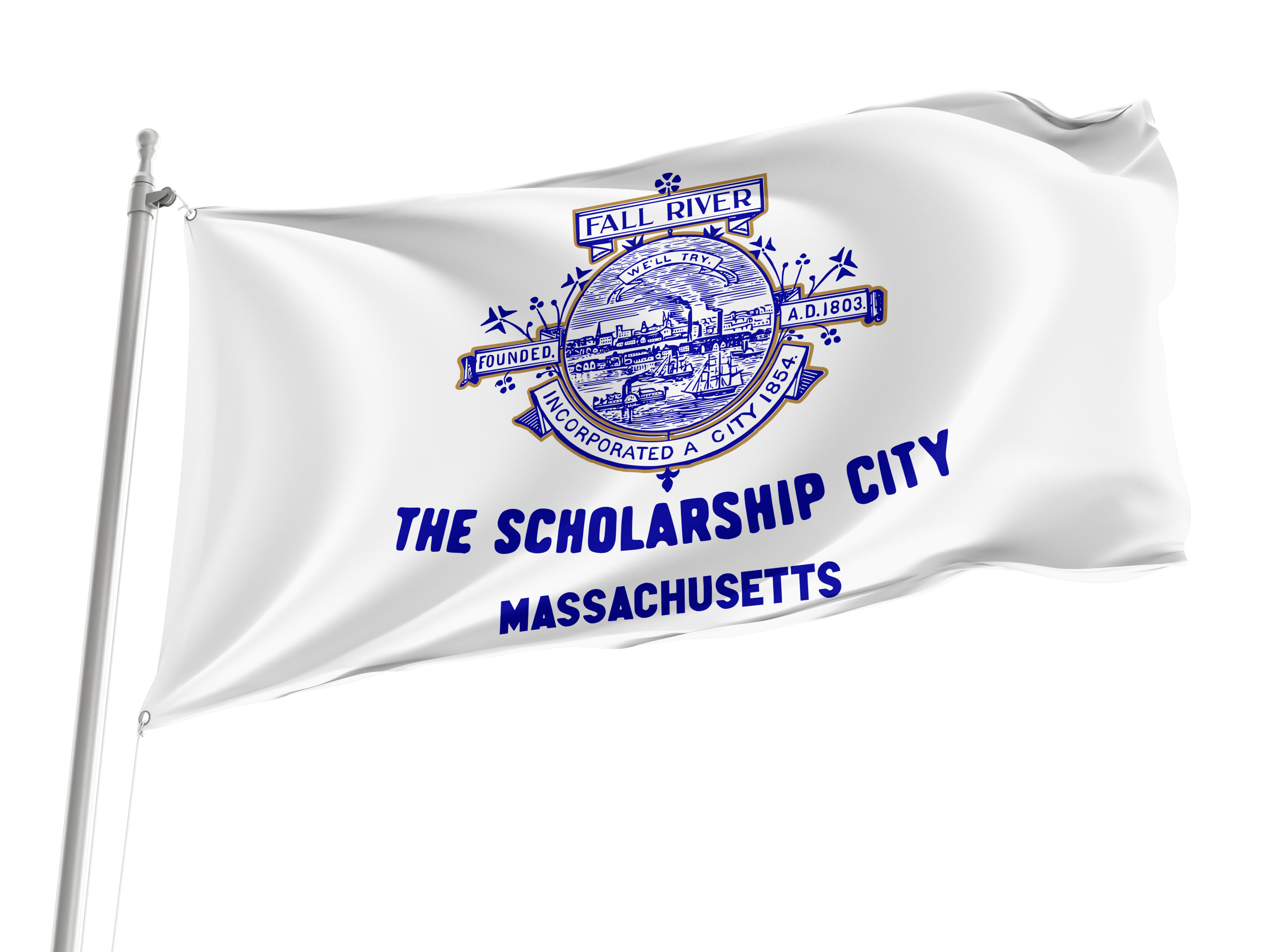 Fall River Flag for Indoor & Outdoor Use
