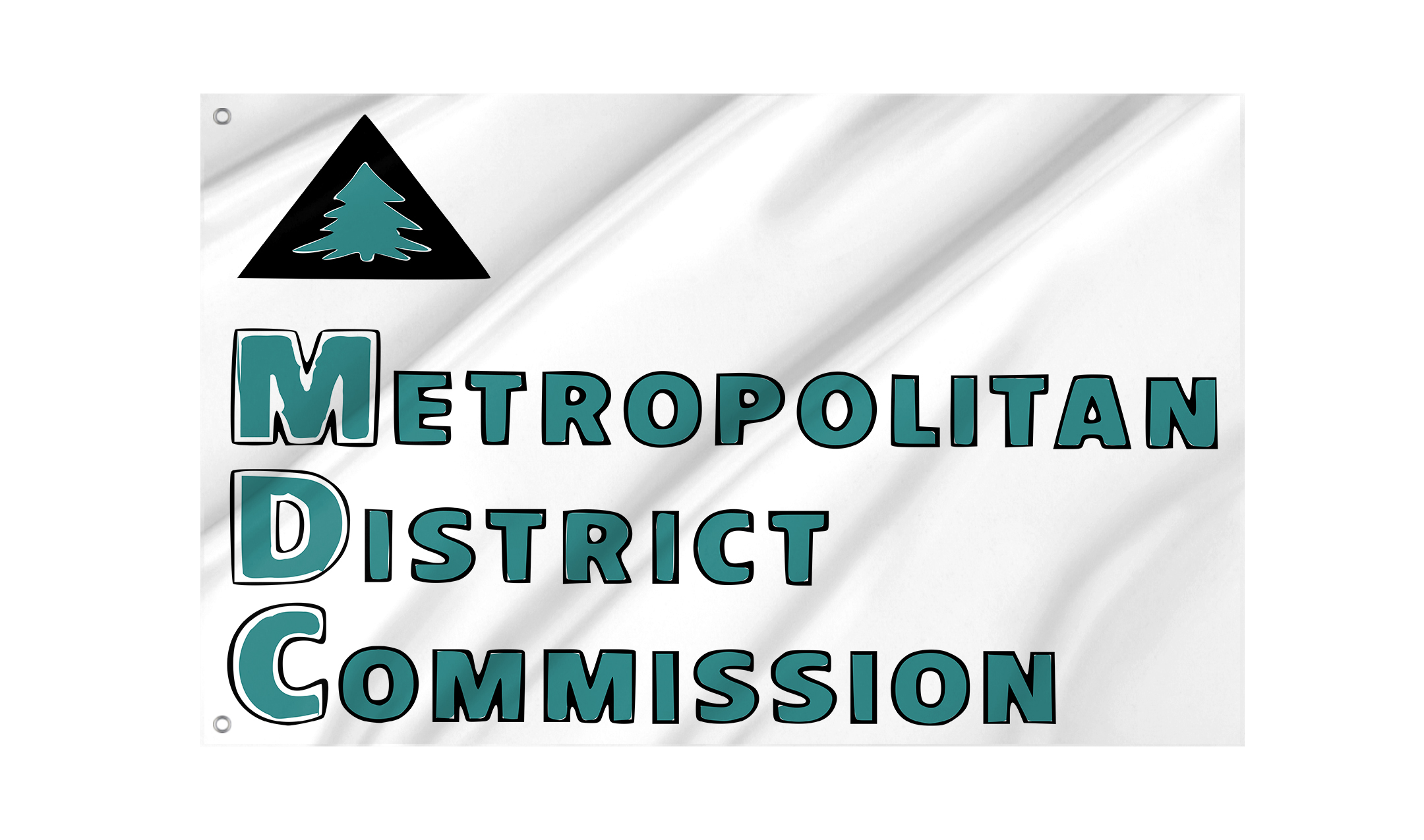 Metropolitan District Commission, Massachusetts Flag for Indoor & Outdoor Use