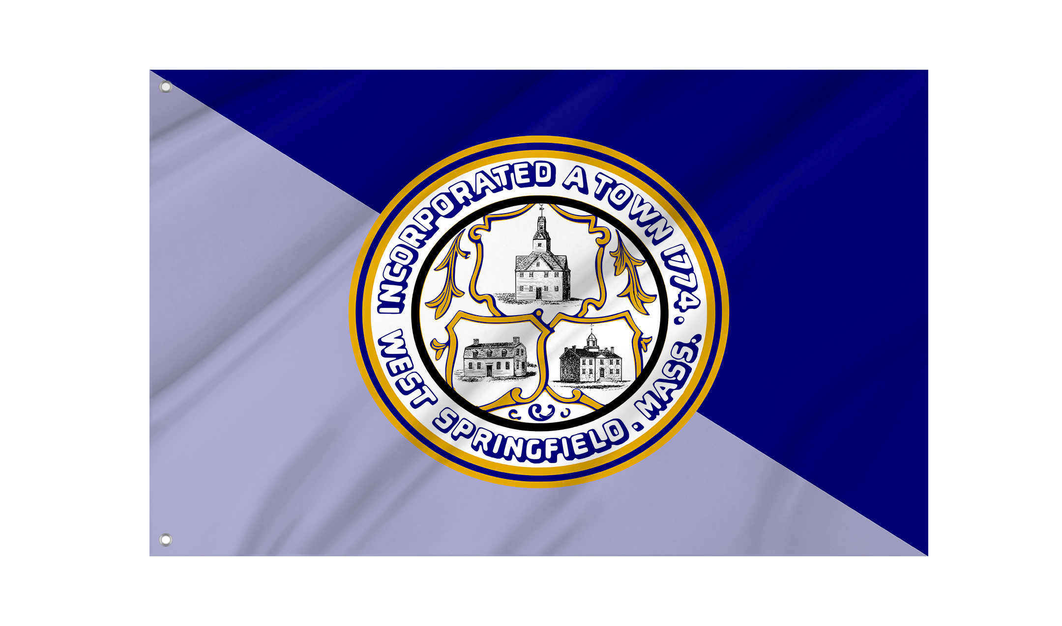 West Springfield Flag for Indoor & Outdoor Use