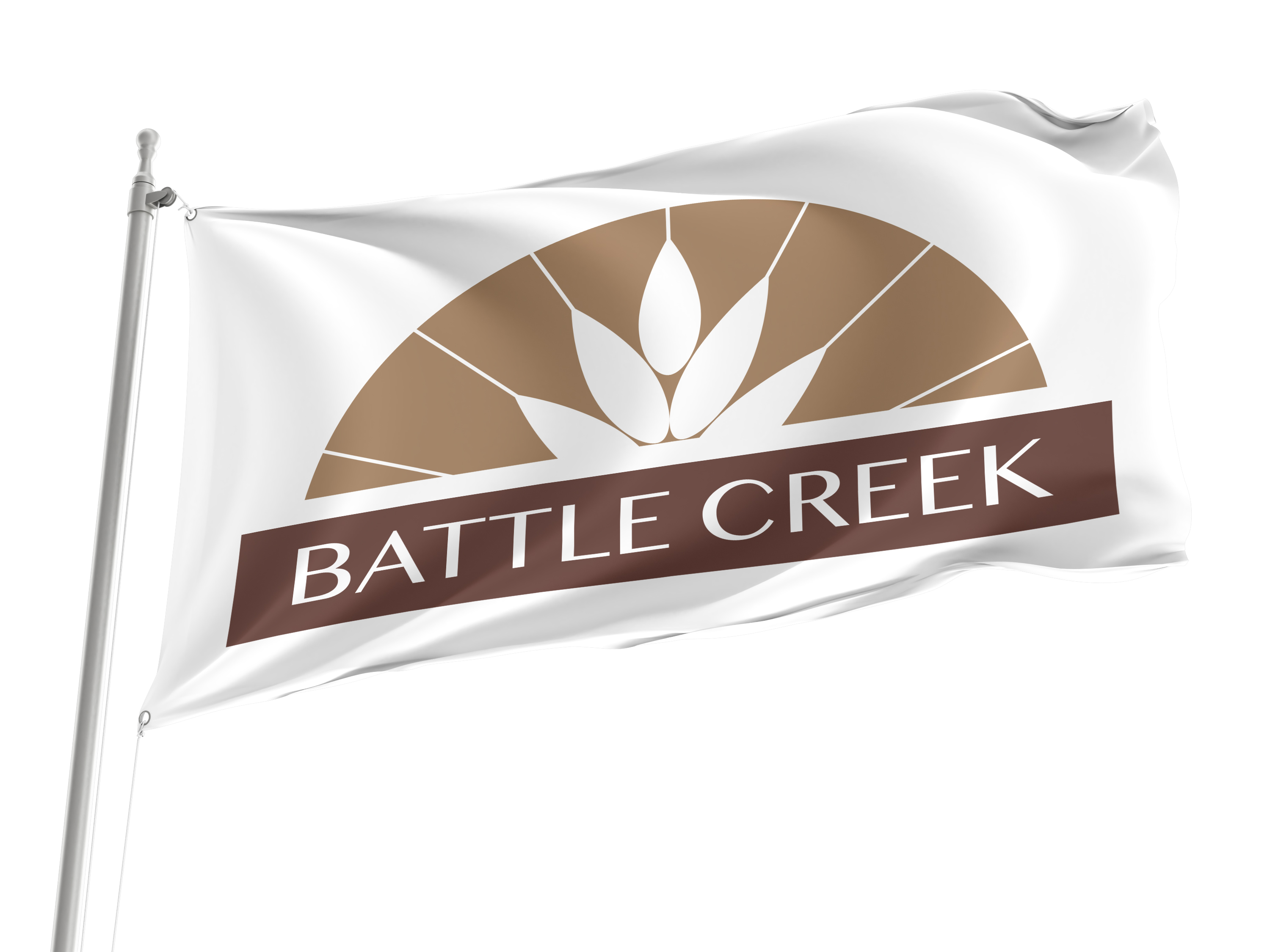 Battle Creek Flag for Indoor & Outdoor Use