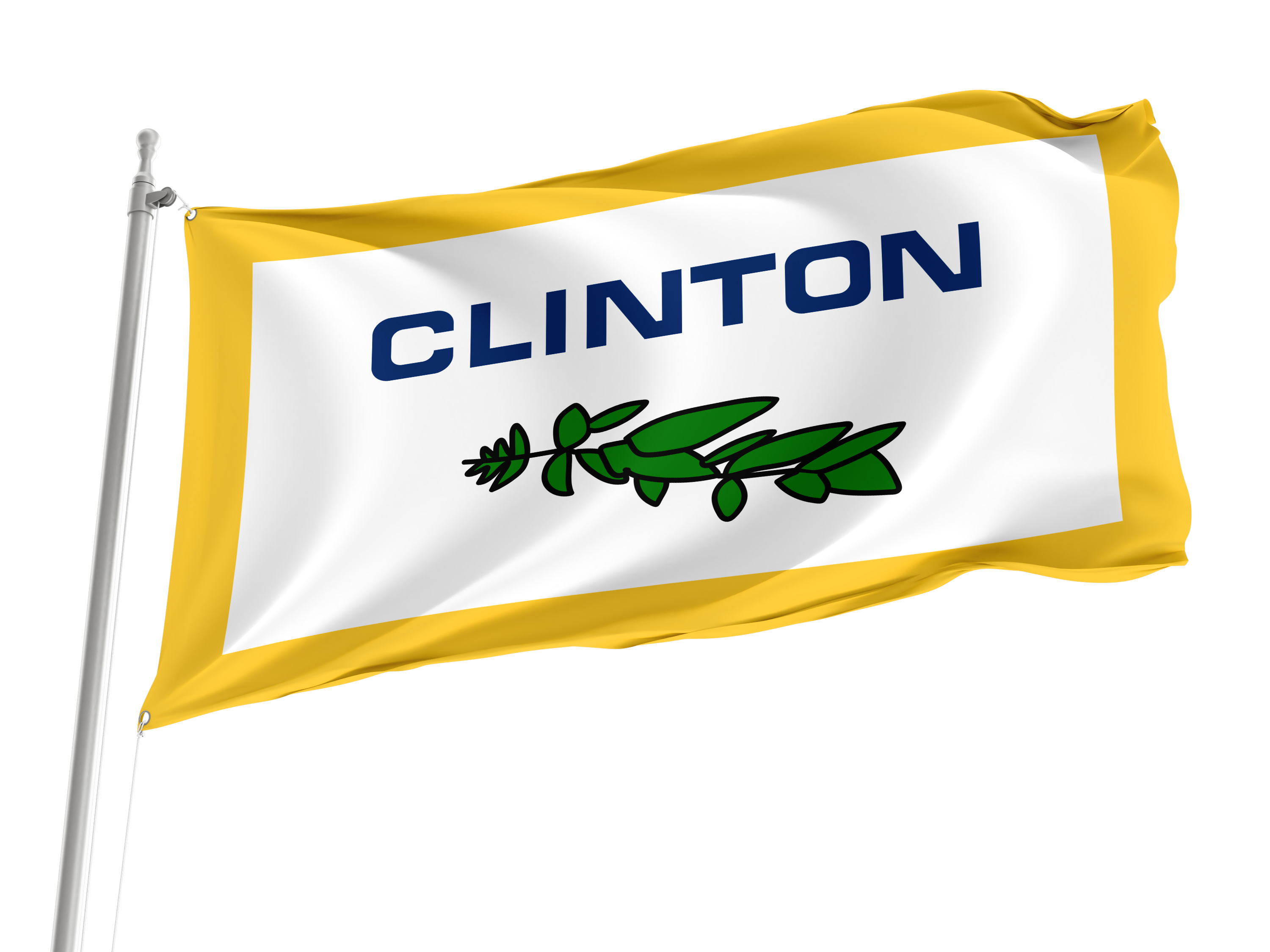 Clinton County Flag for Indoor & Outdoor Use