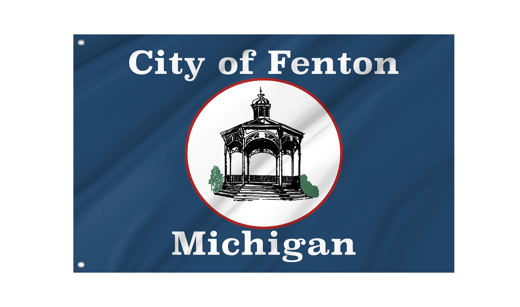 Fenton City Flag for Indoor & Outdoor Use