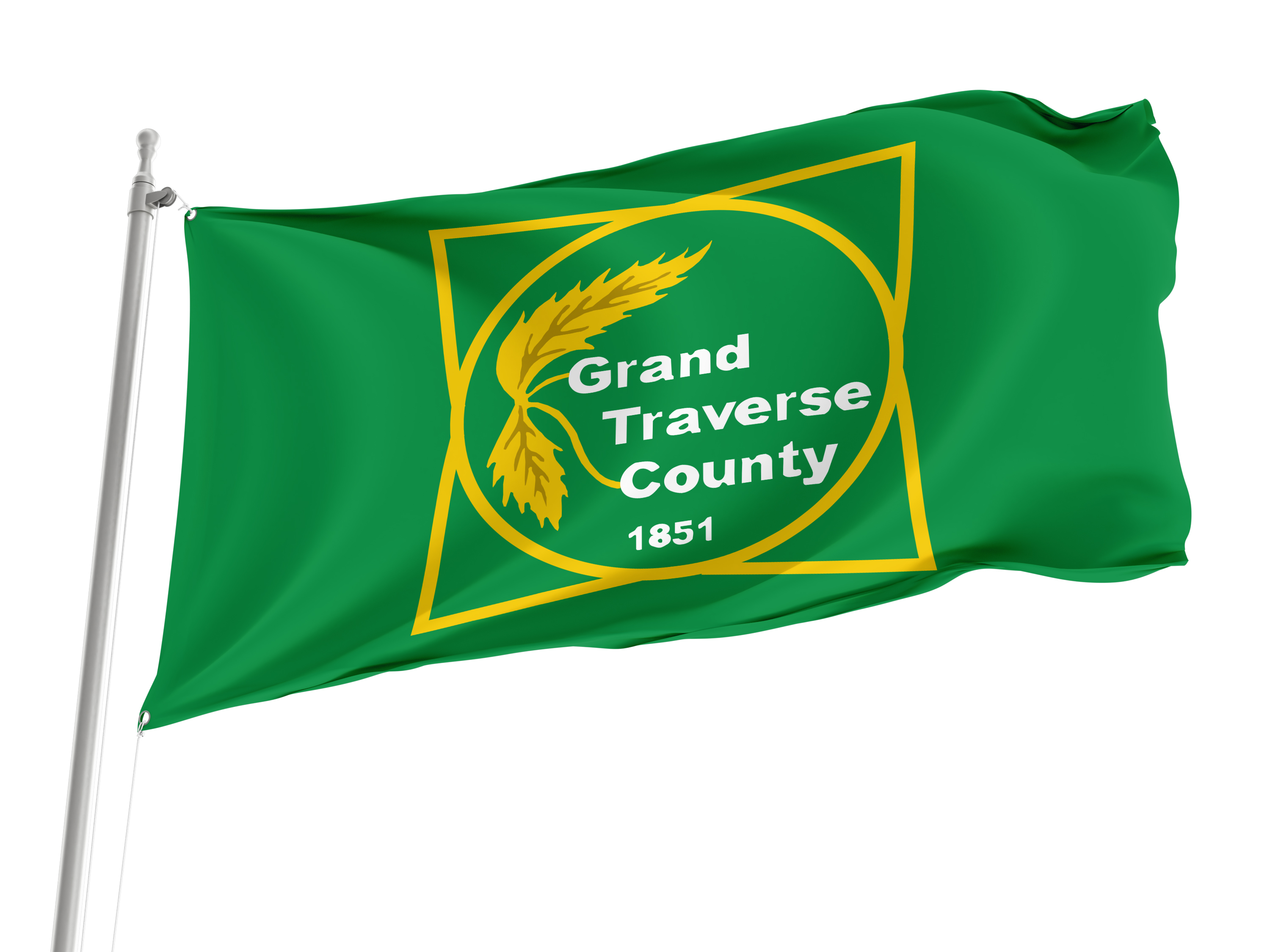 Grand Traverse County Flag for Indoor & Outdoor Use