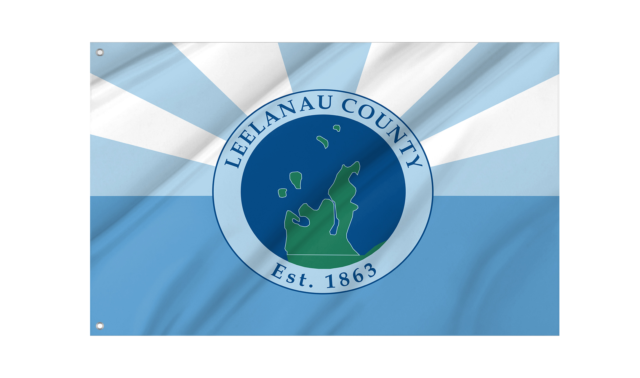 Leelanau County Flag for Indoor & Outdoor Use