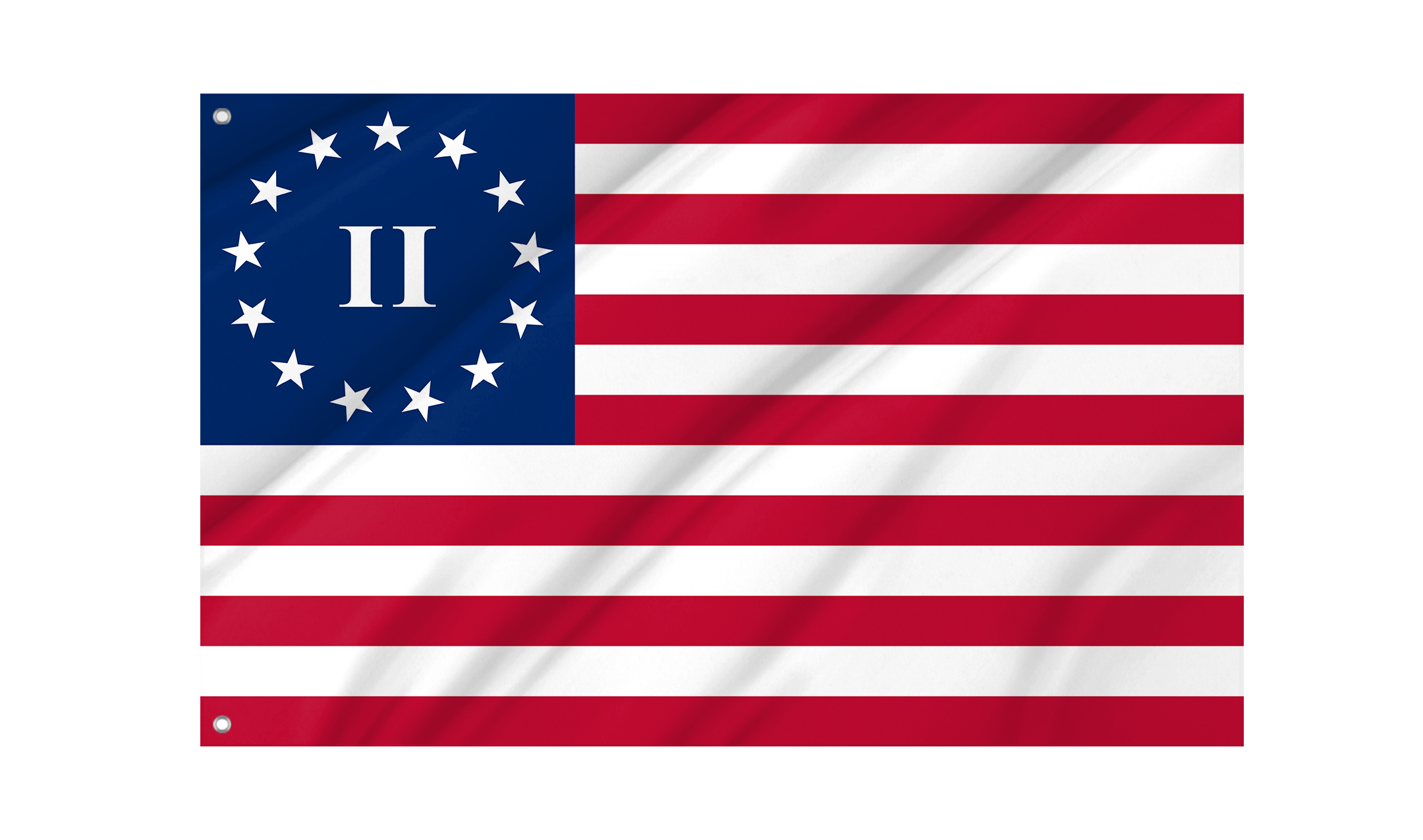 Second Revolution Flag for Indoor & Outdoor Use