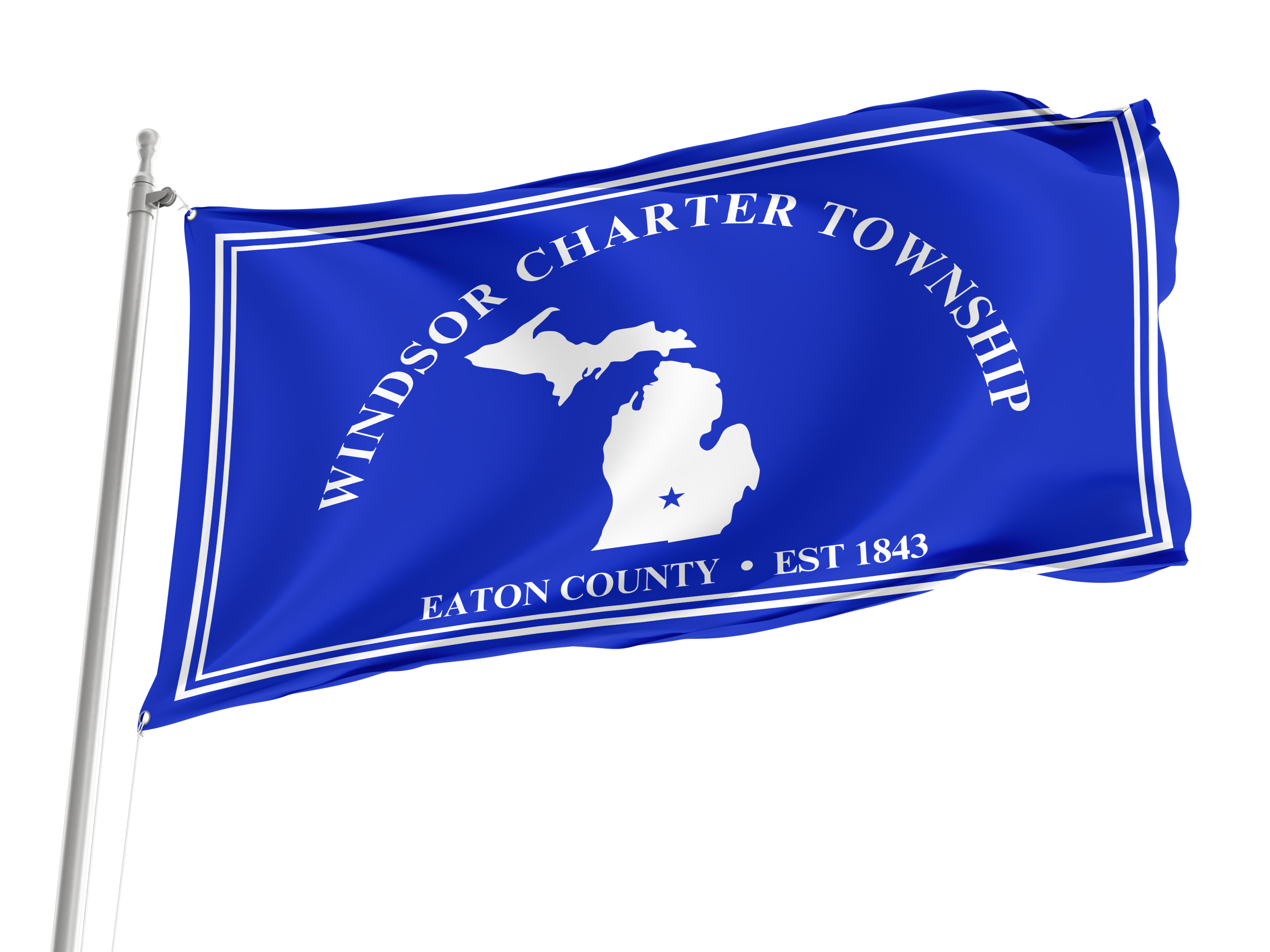 Windsor Charter Township Flag for Indoor & Outdoor Use