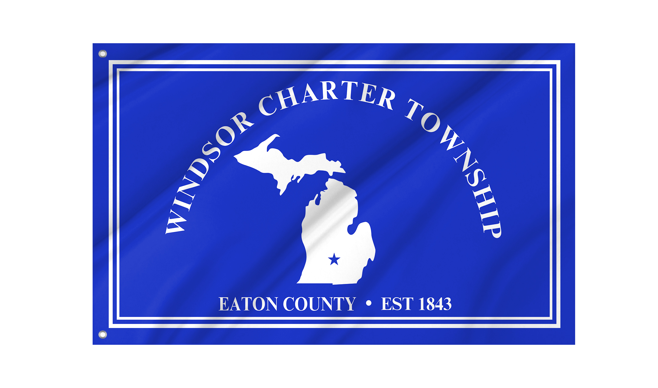 Windsor Charter Township Flag for Indoor & Outdoor Use