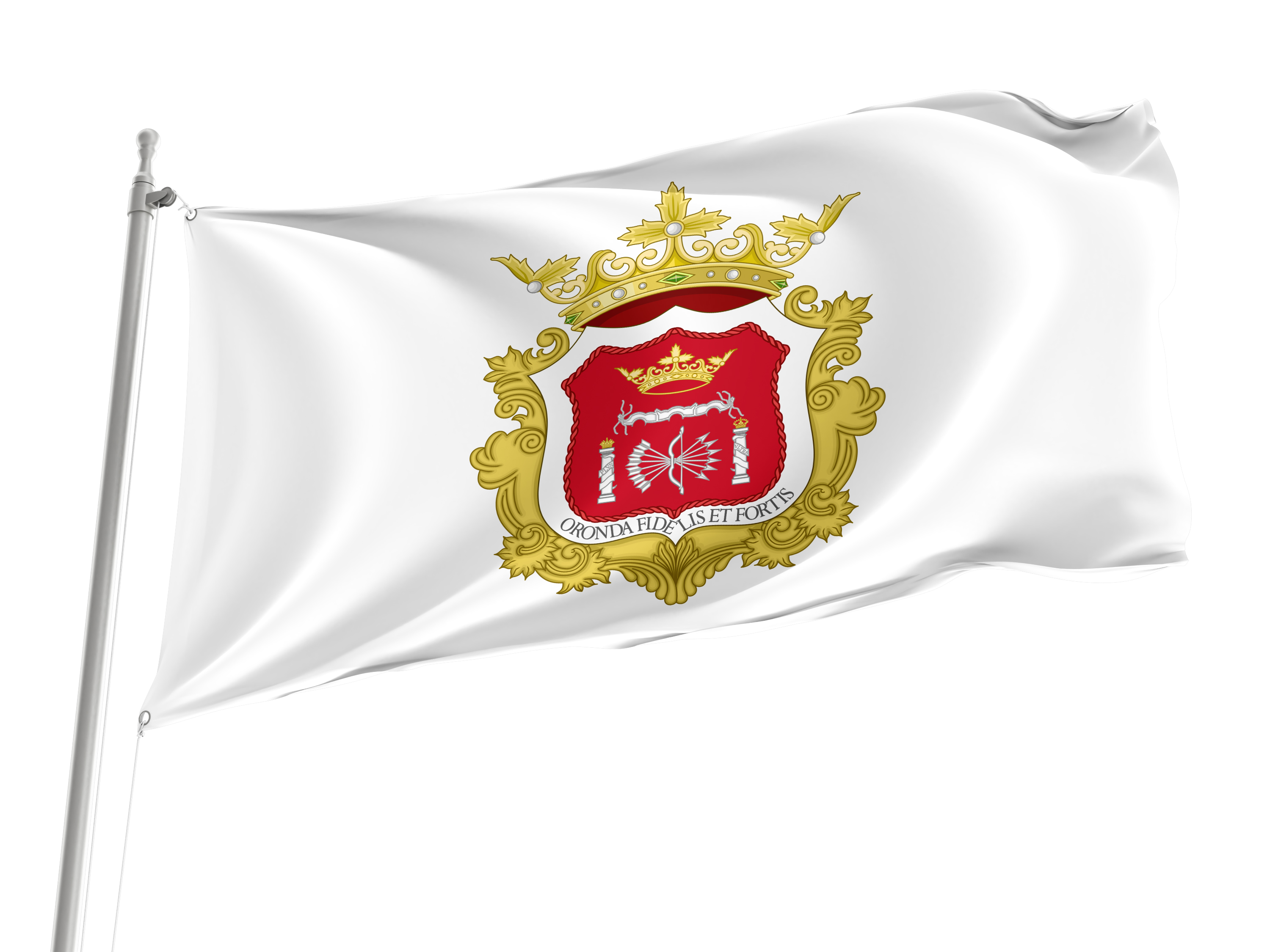 Ronda Flag for Indoor & Outdoor Use