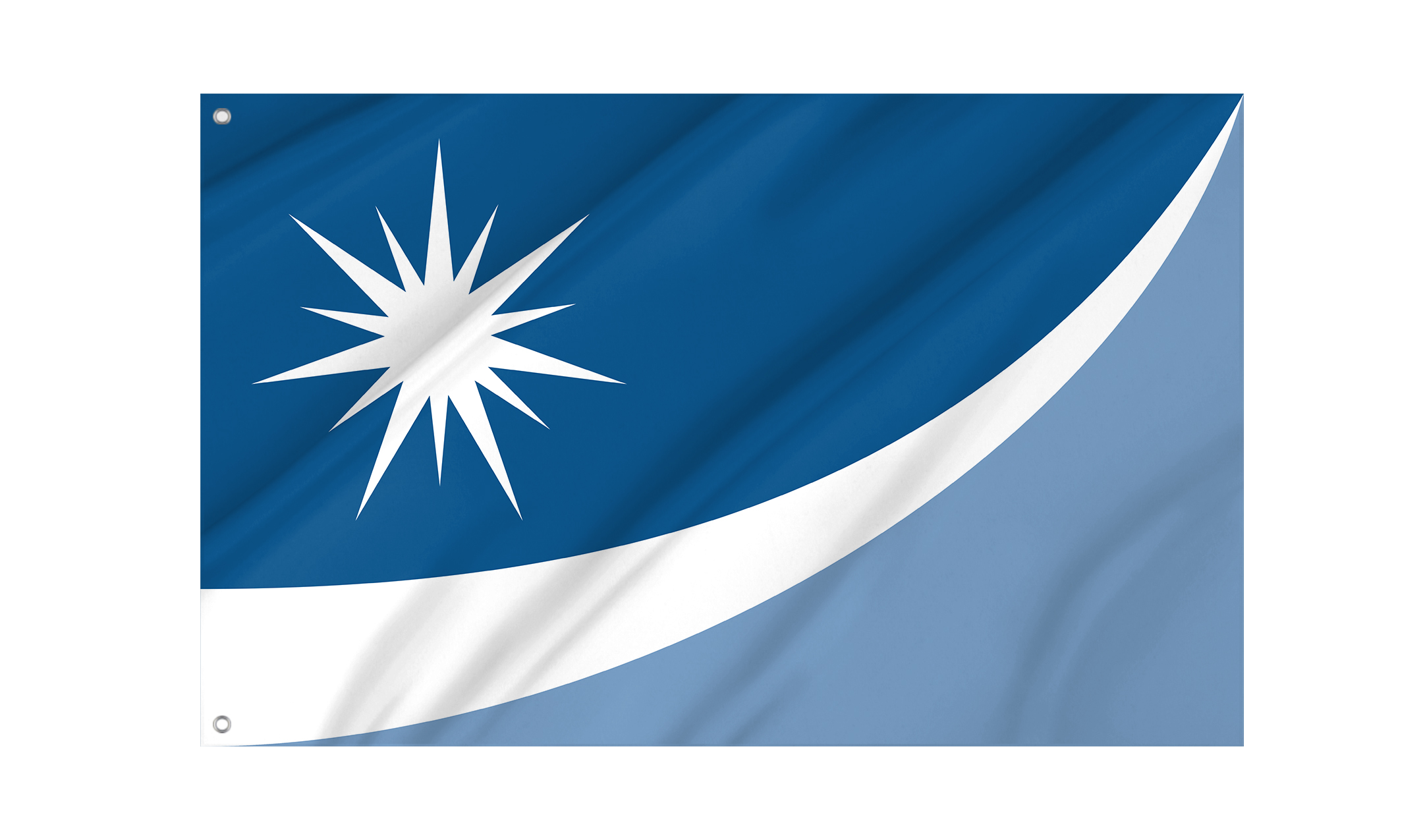 Crystal Flag for Indoor & Outdoor Use