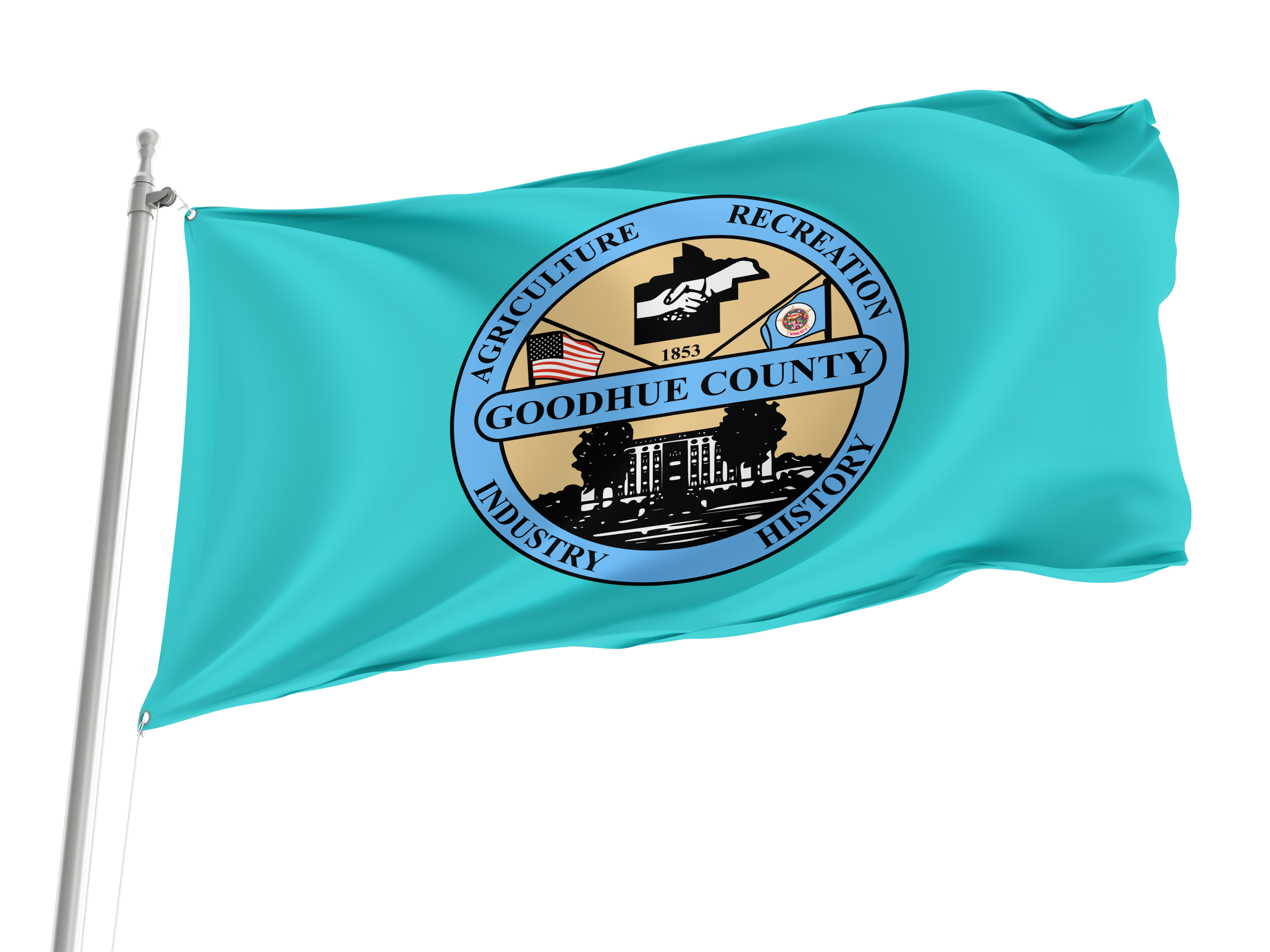 Goodhue County Flag for Indoor & Outdoor Use