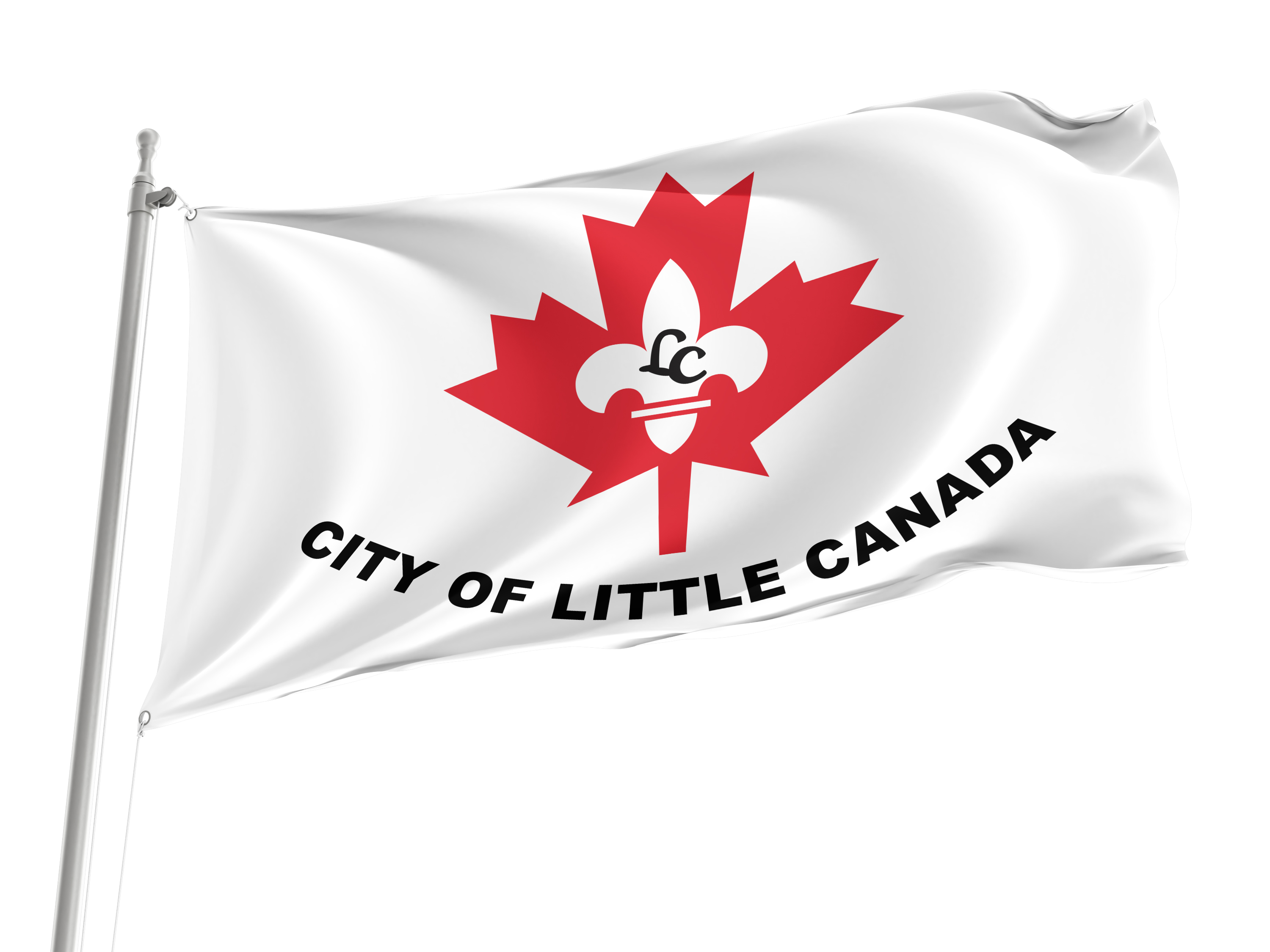 Little Canada City Flag for Indoor & Outdoor Use