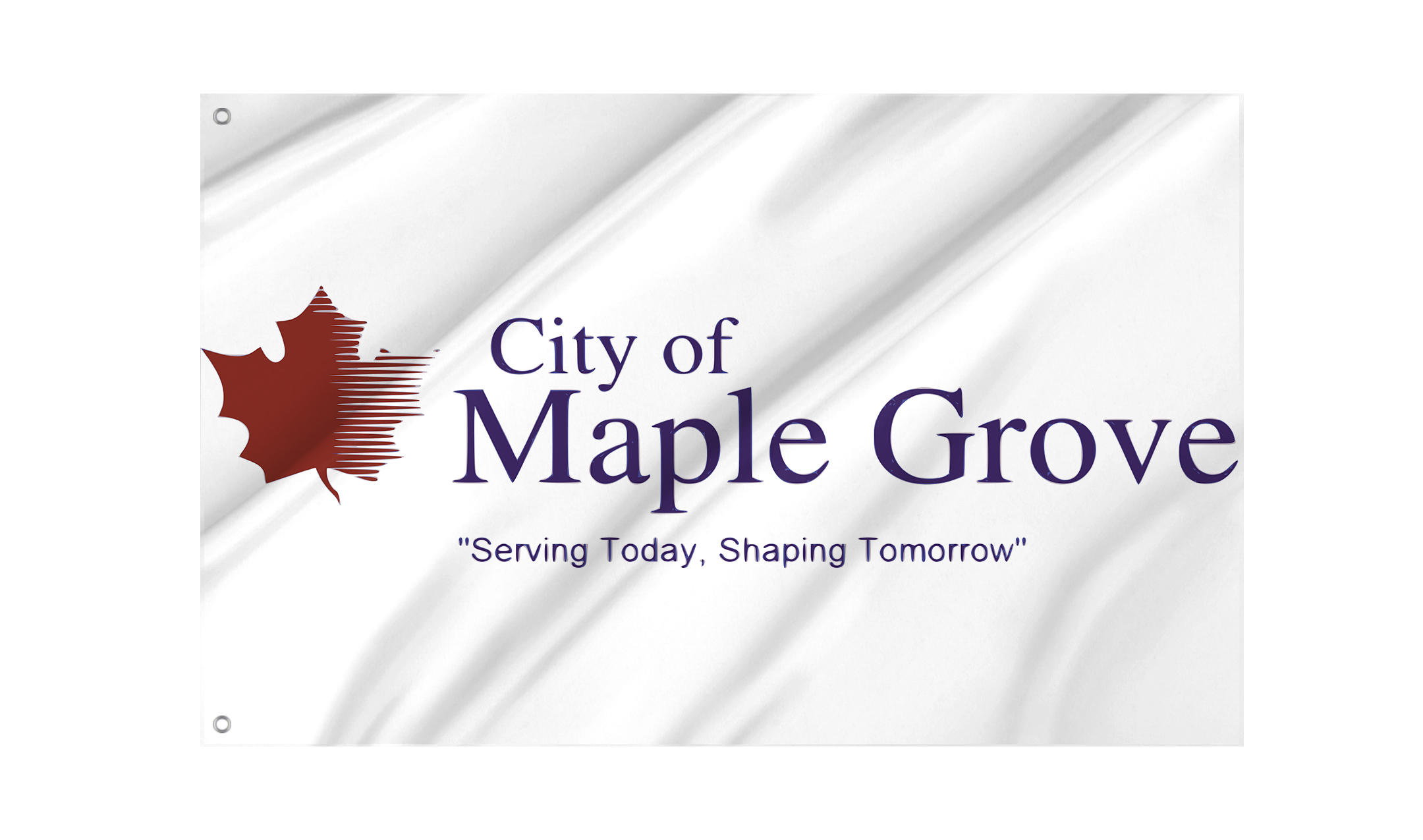 Maple Grove City Flag for Indoor & Outdoor Use