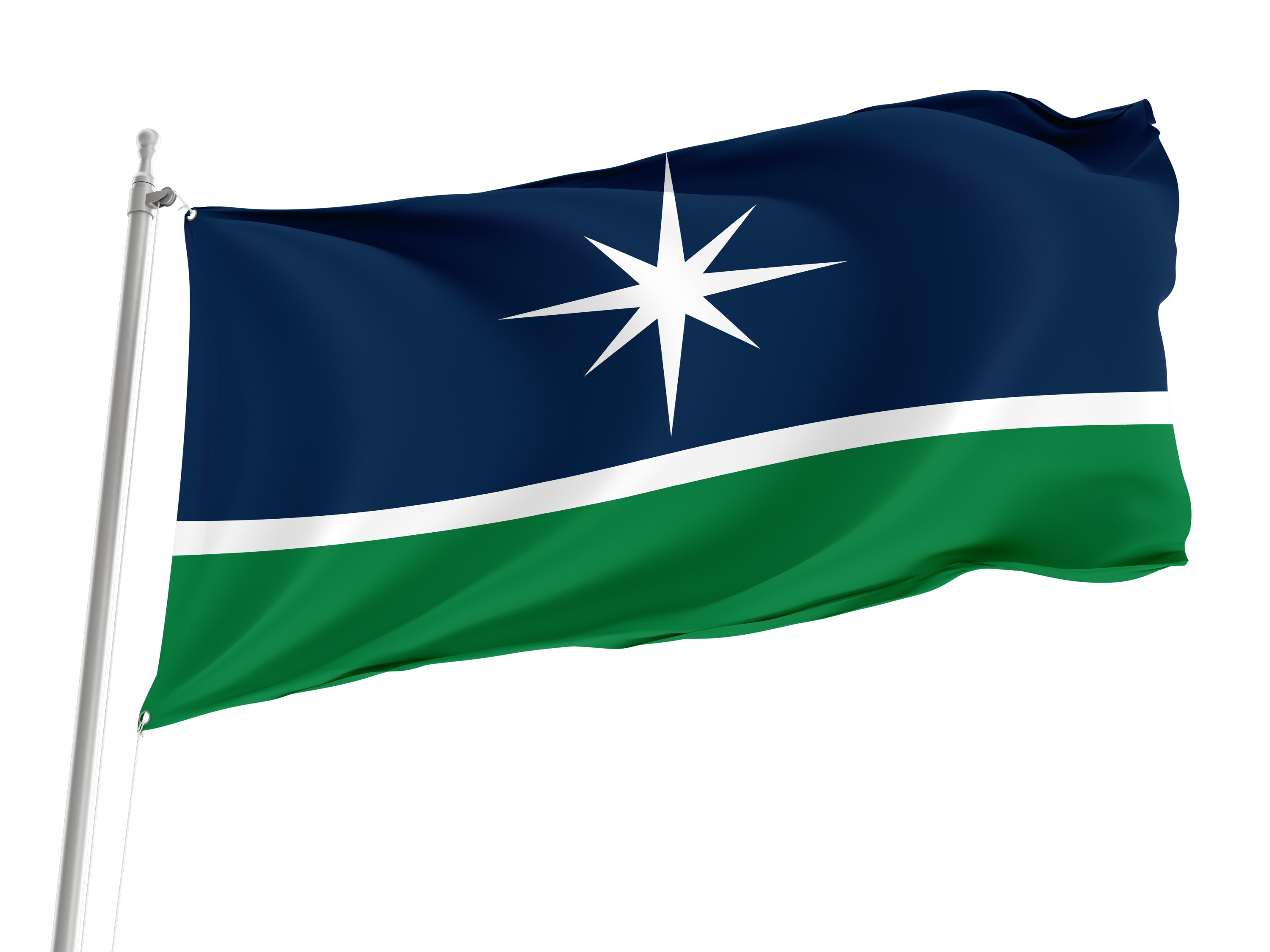 Minnesota flag submission F2100 for Indoor & Outdoor Use