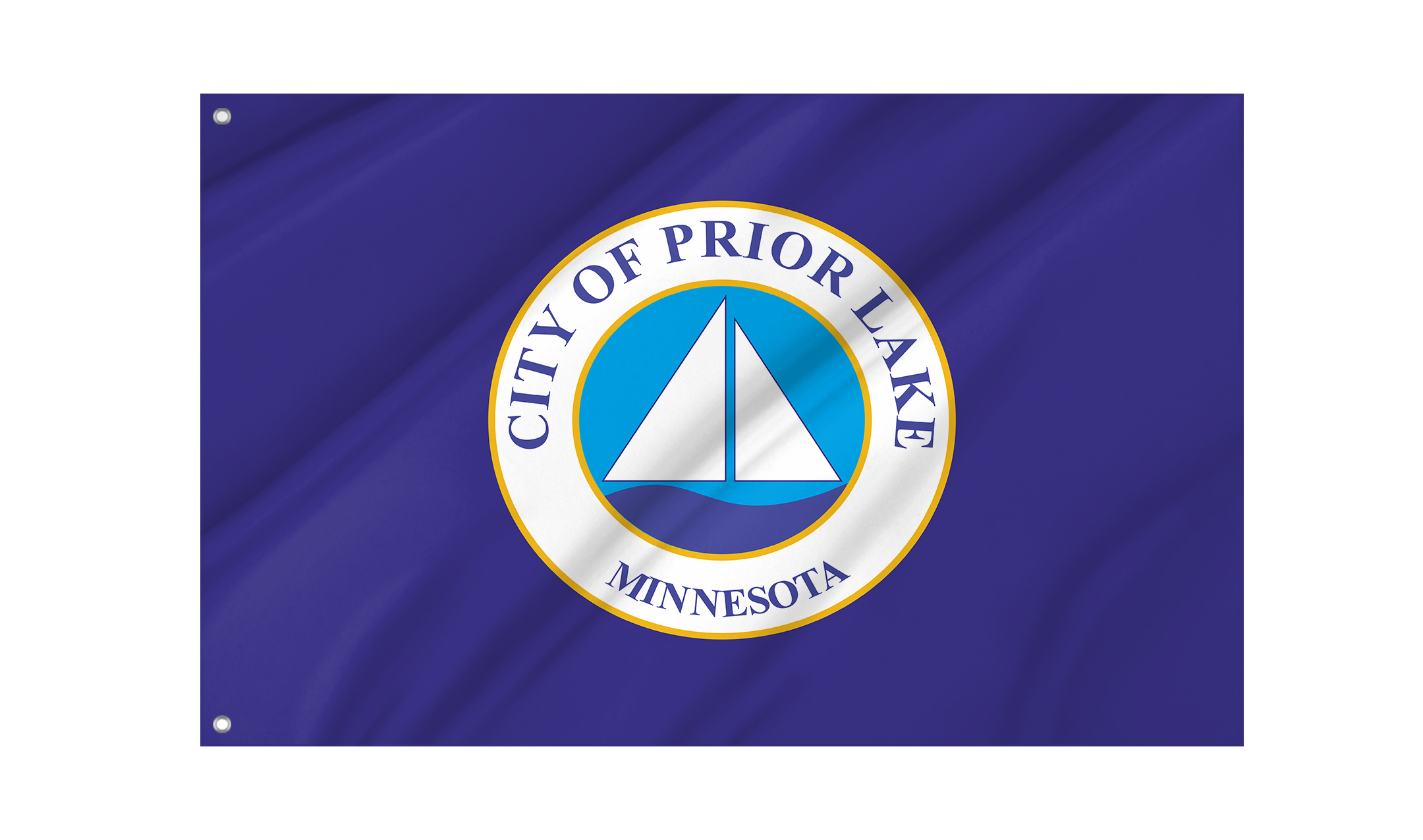 Prior Lake City Flag for Indoor & Outdoor Use