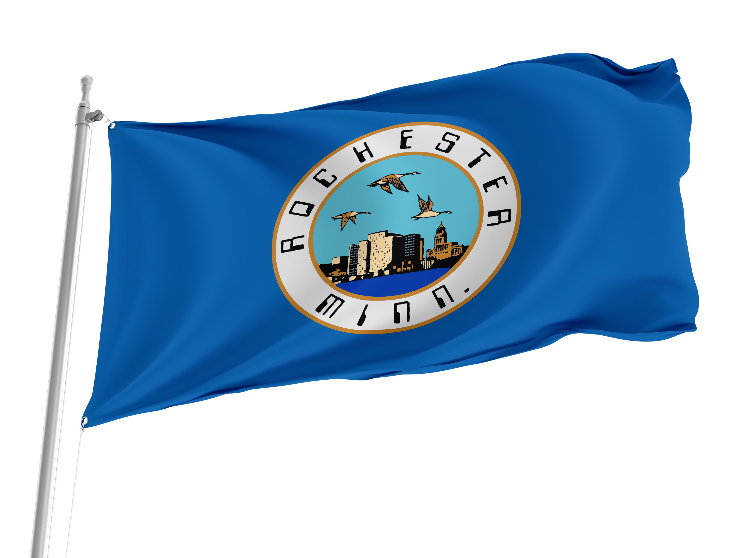 Rochester, Minnesota Flag for Indoor & Outdoor Use