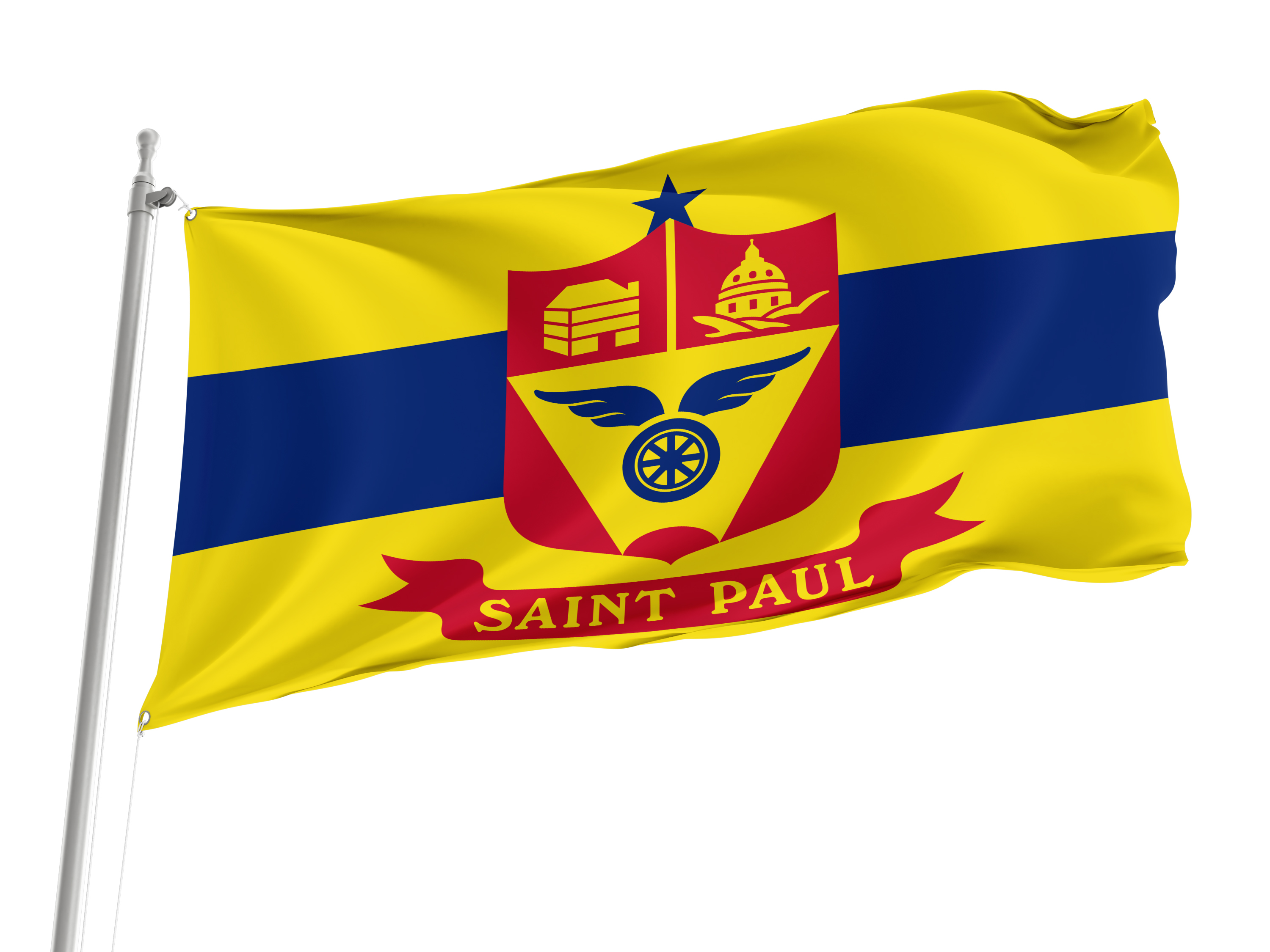 Saint Paul, Minnesota Flag for Indoor & Outdoor Use