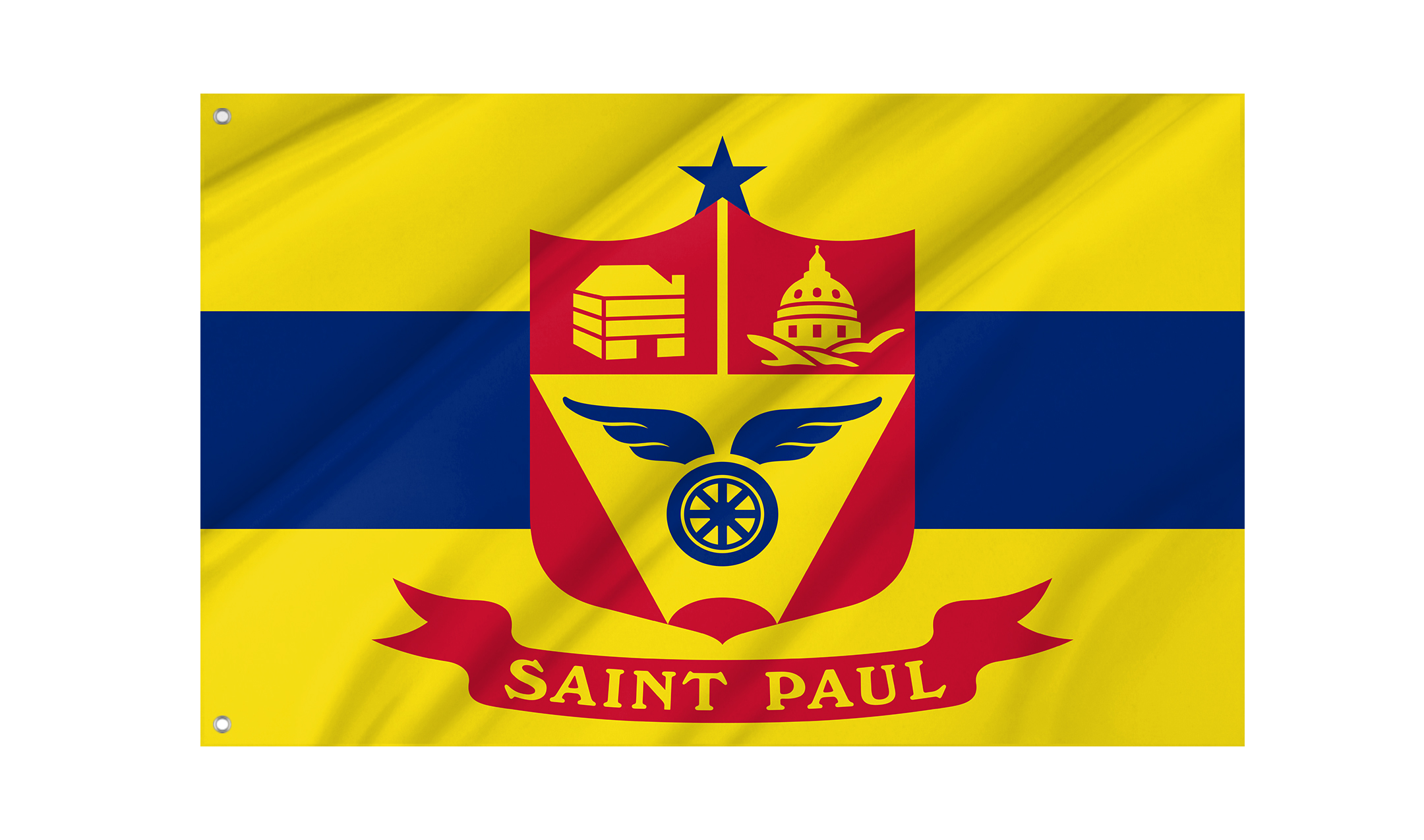 Saint Paul, Minnesota Flag for Indoor & Outdoor Use