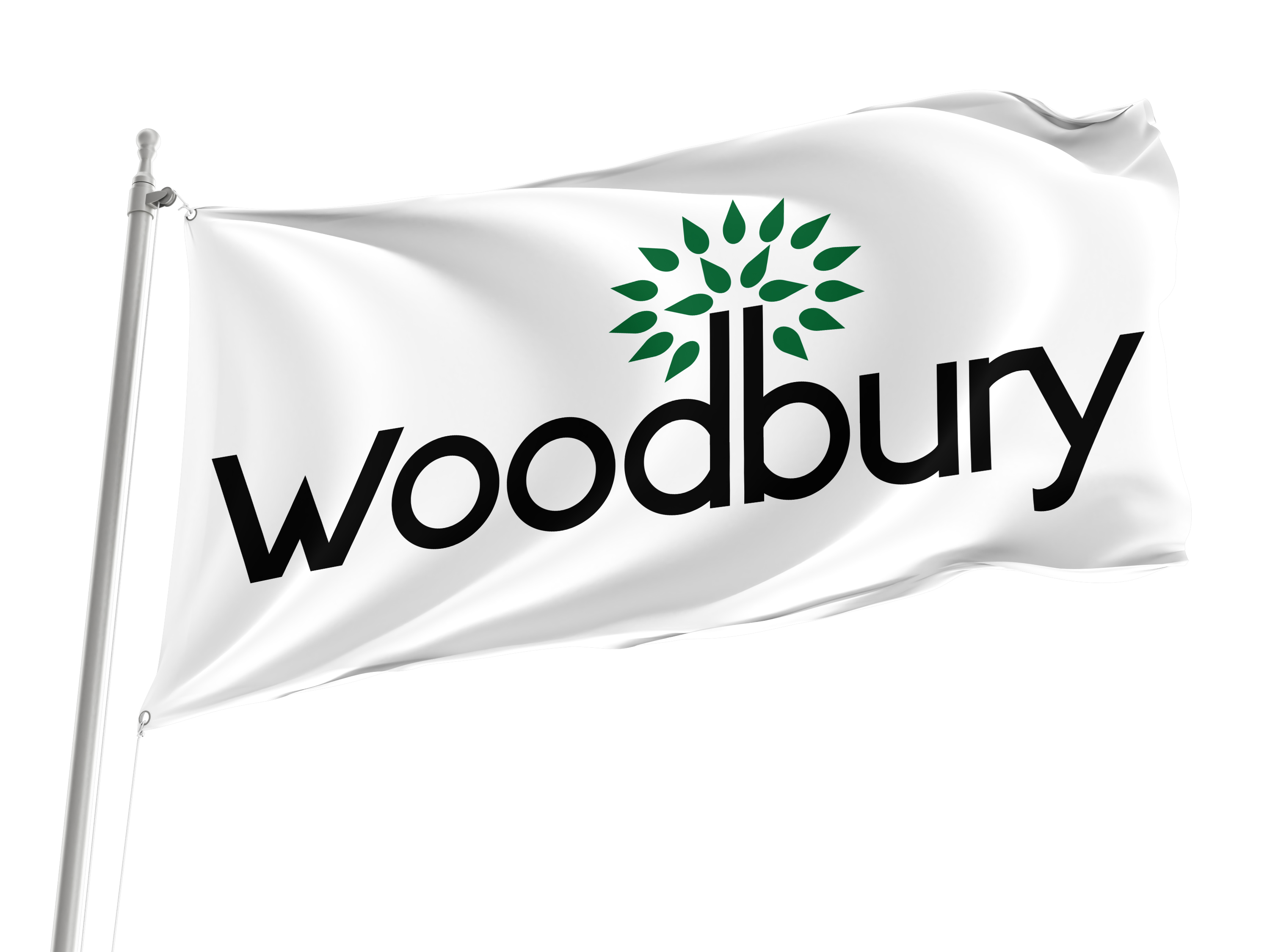Woodbury Flag for Indoor & Outdoor Use