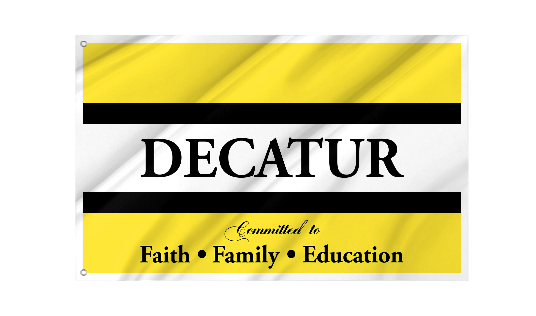 Decatur Flag for Indoor & Outdoor Use