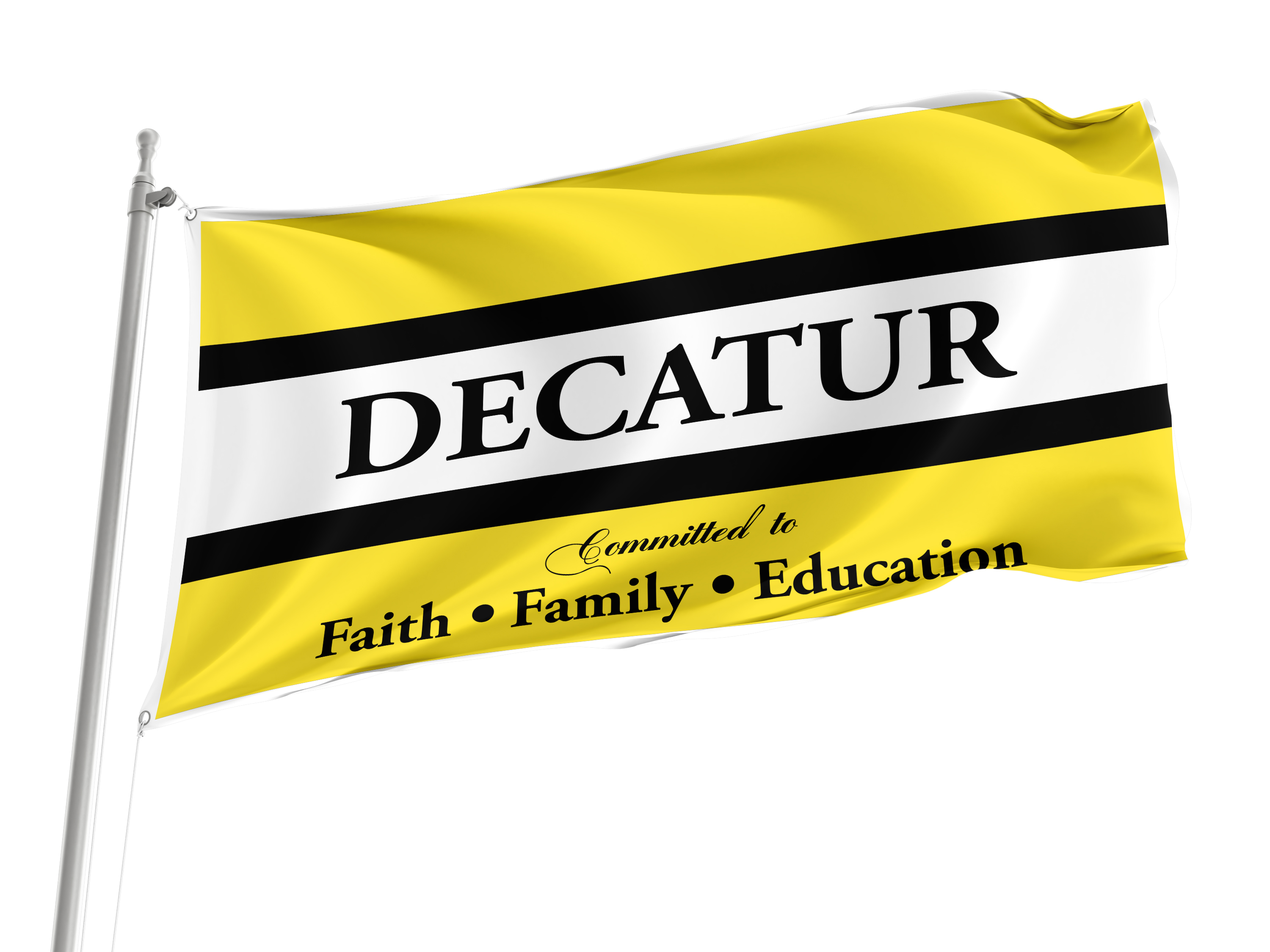Decatur Flag for Indoor & Outdoor Use