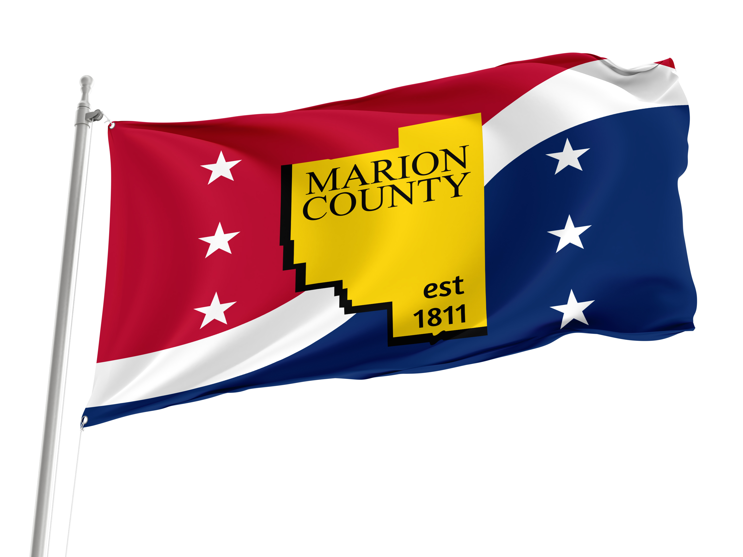 Marion County Flag for Indoor & Outdoor Use