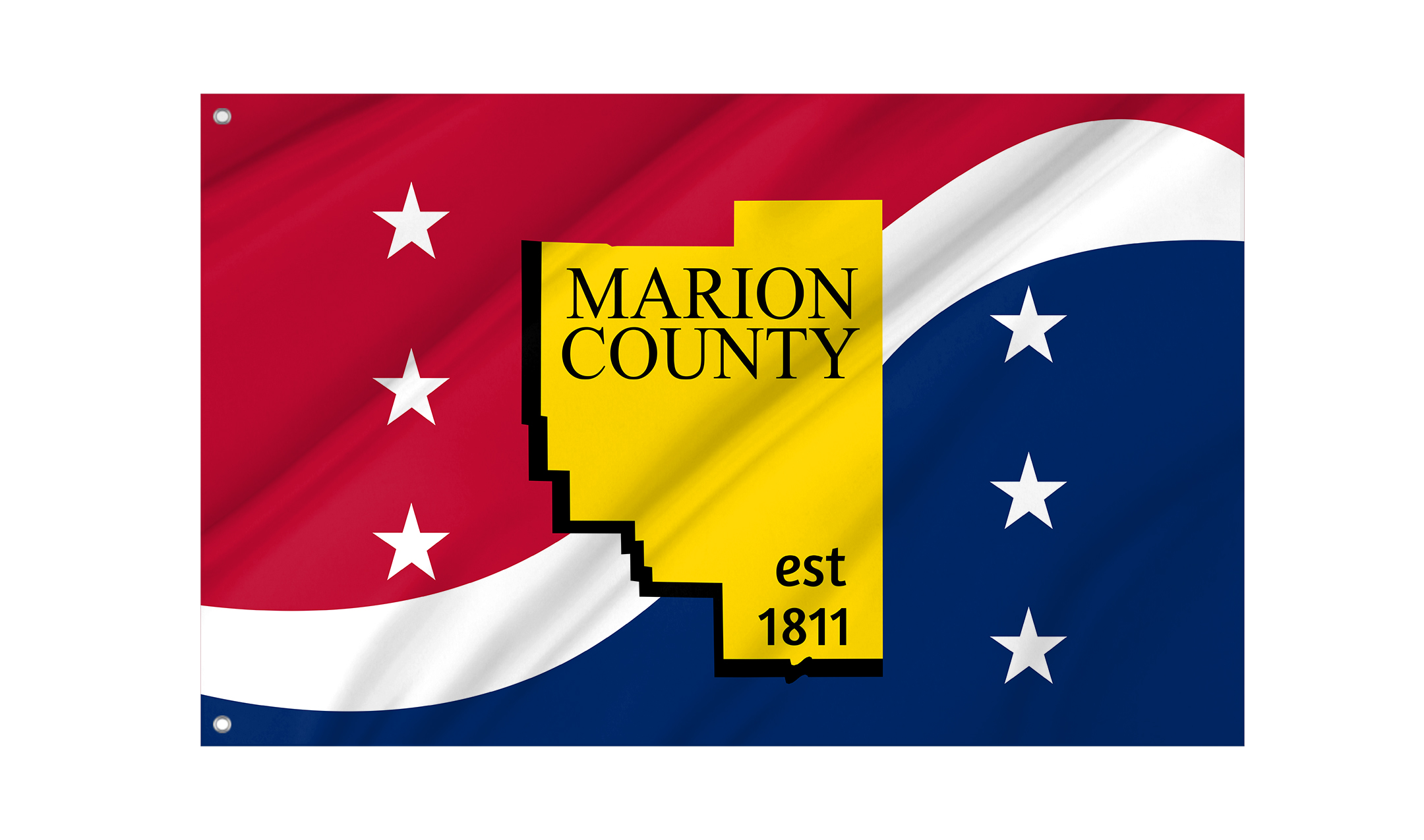 Marion County Flag for Indoor & Outdoor Use