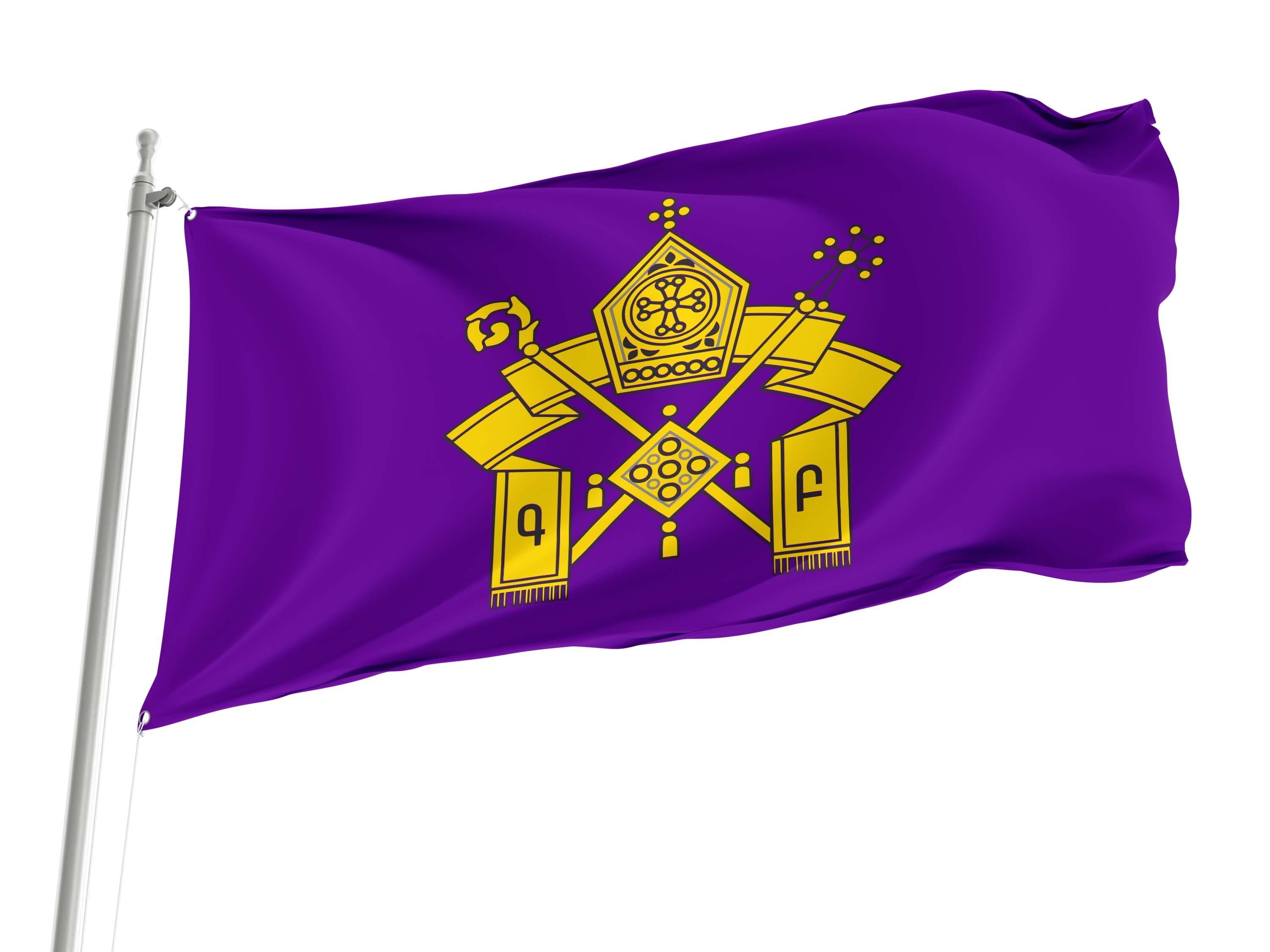 Armenian Apostolic Church Flag for Indoor & Outdoor Use