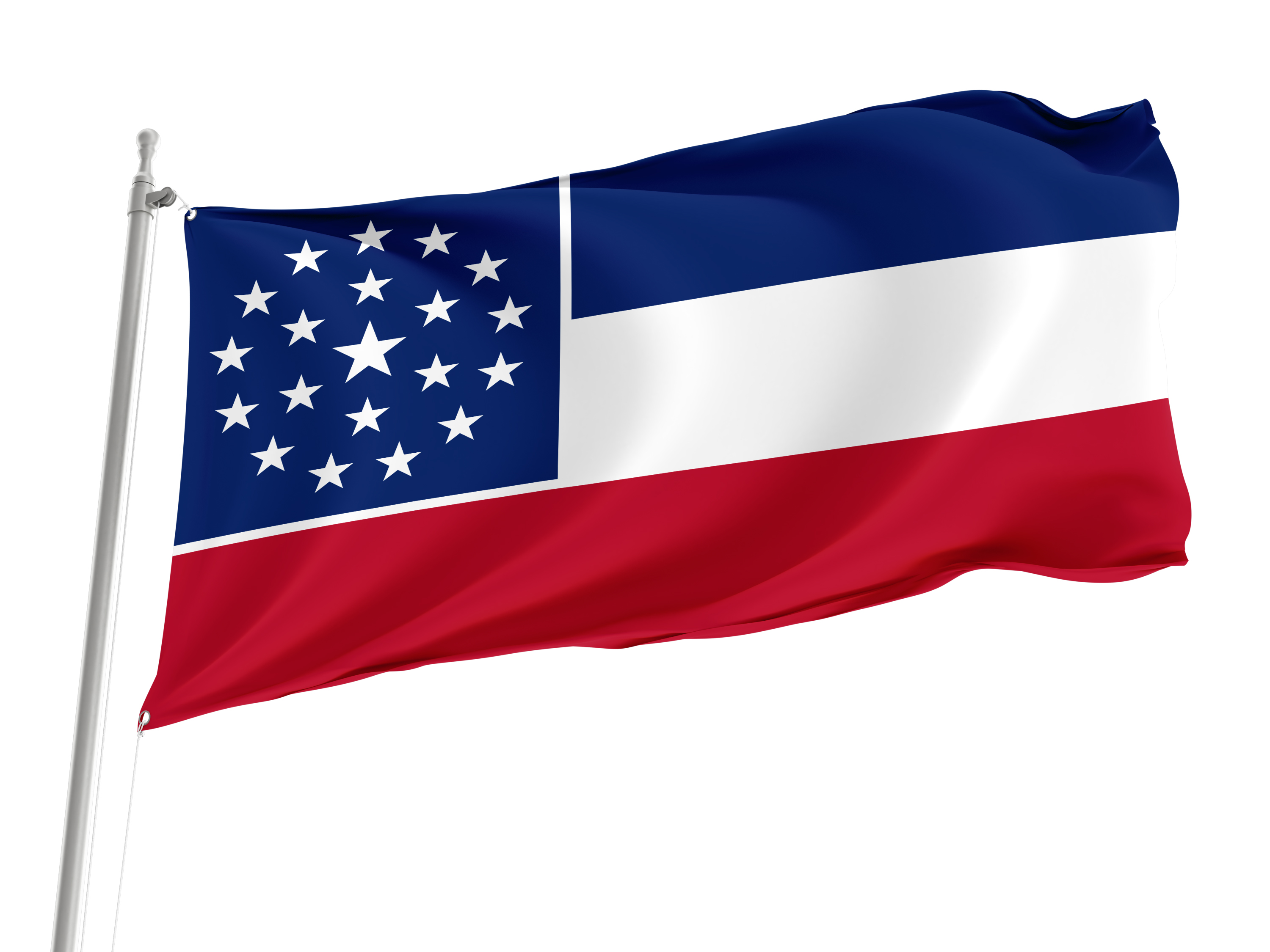 Mississippi 2001 Flag for Indoor & Outdoor Use