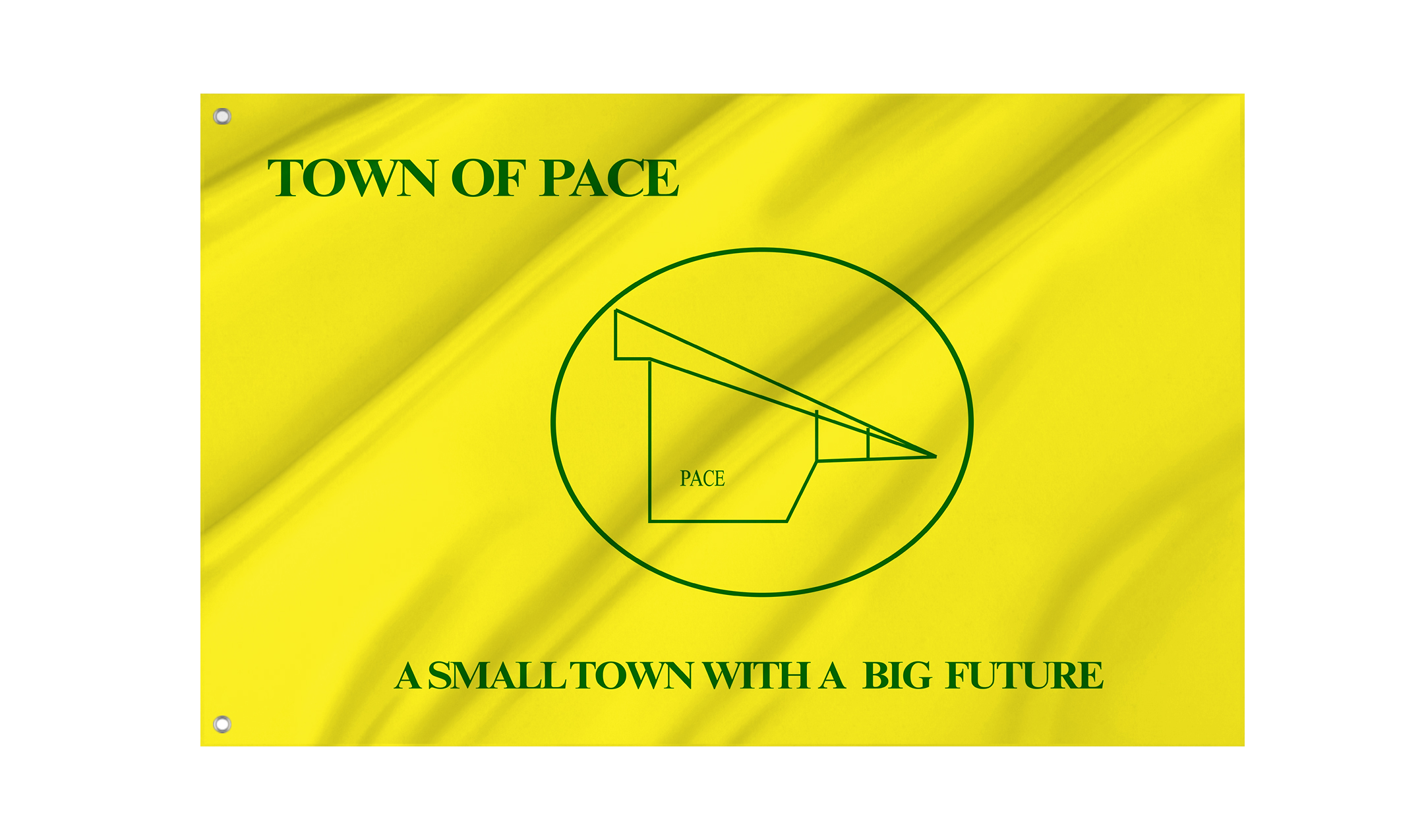 Pace Town Flag for Indoor & Outdoor Use