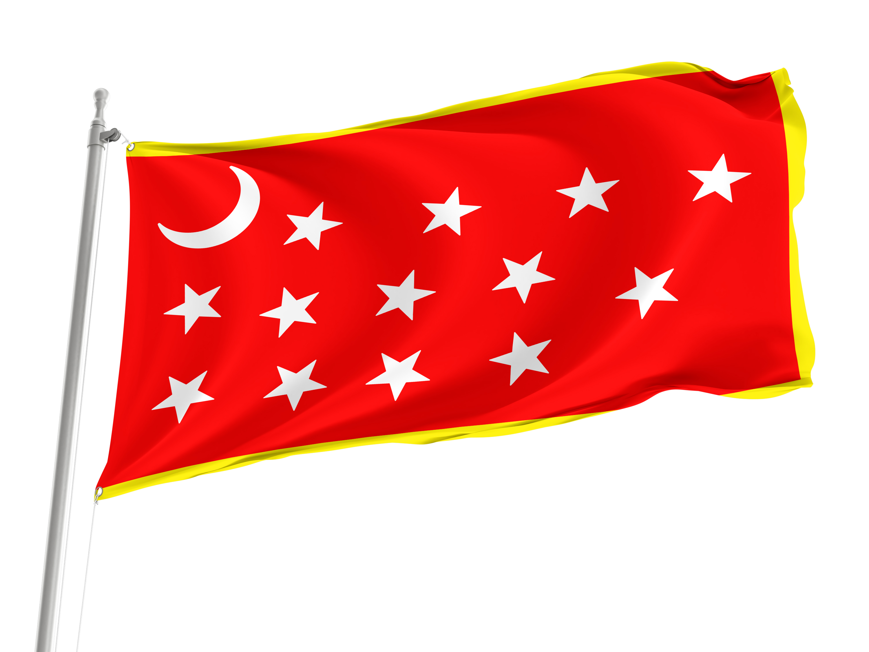 4th Missouri Infantry Confederate Flag for Indoor & Outdoor Use