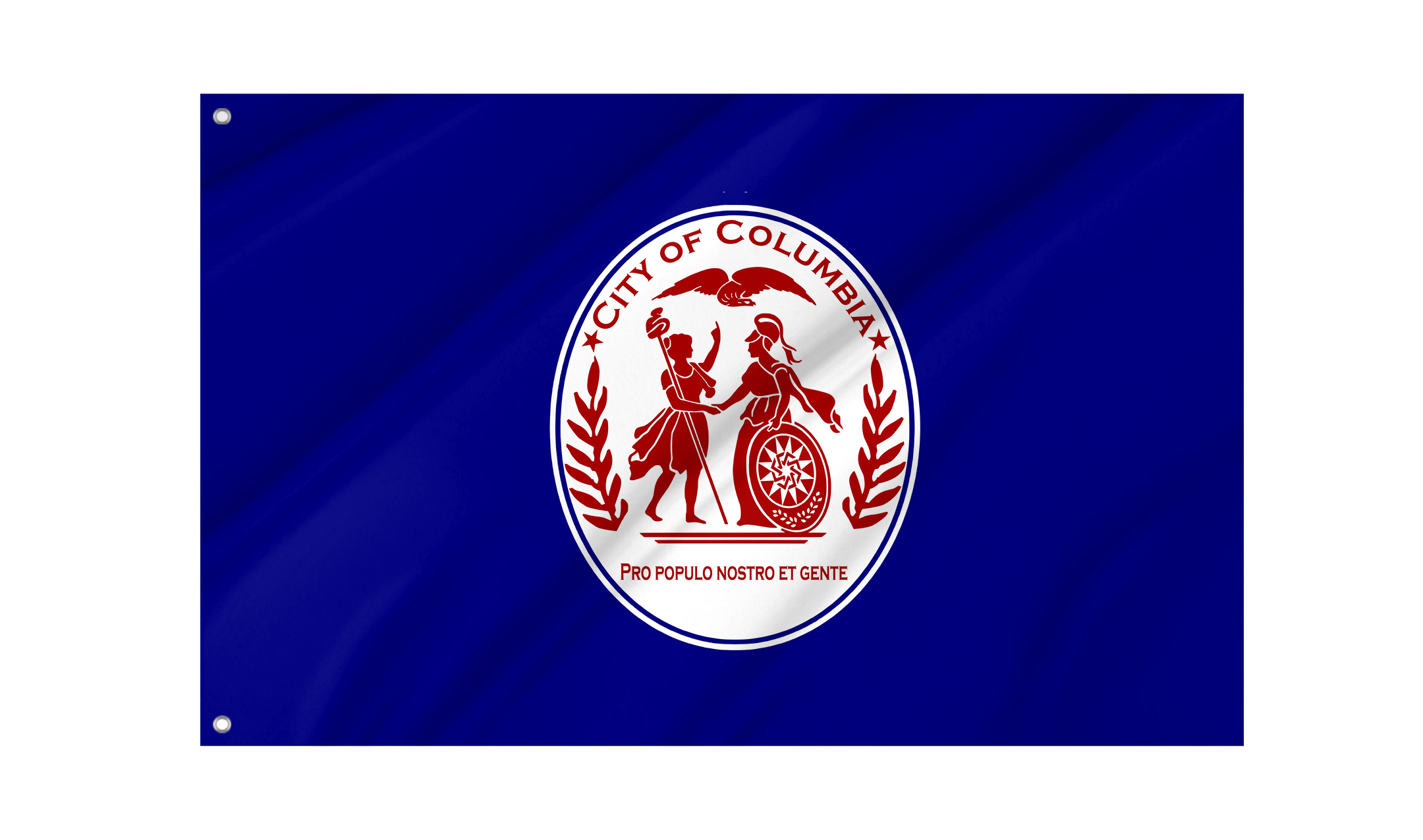 Columbia, Missouri 1974-1988 Flag for Indoor & Outdoor Use