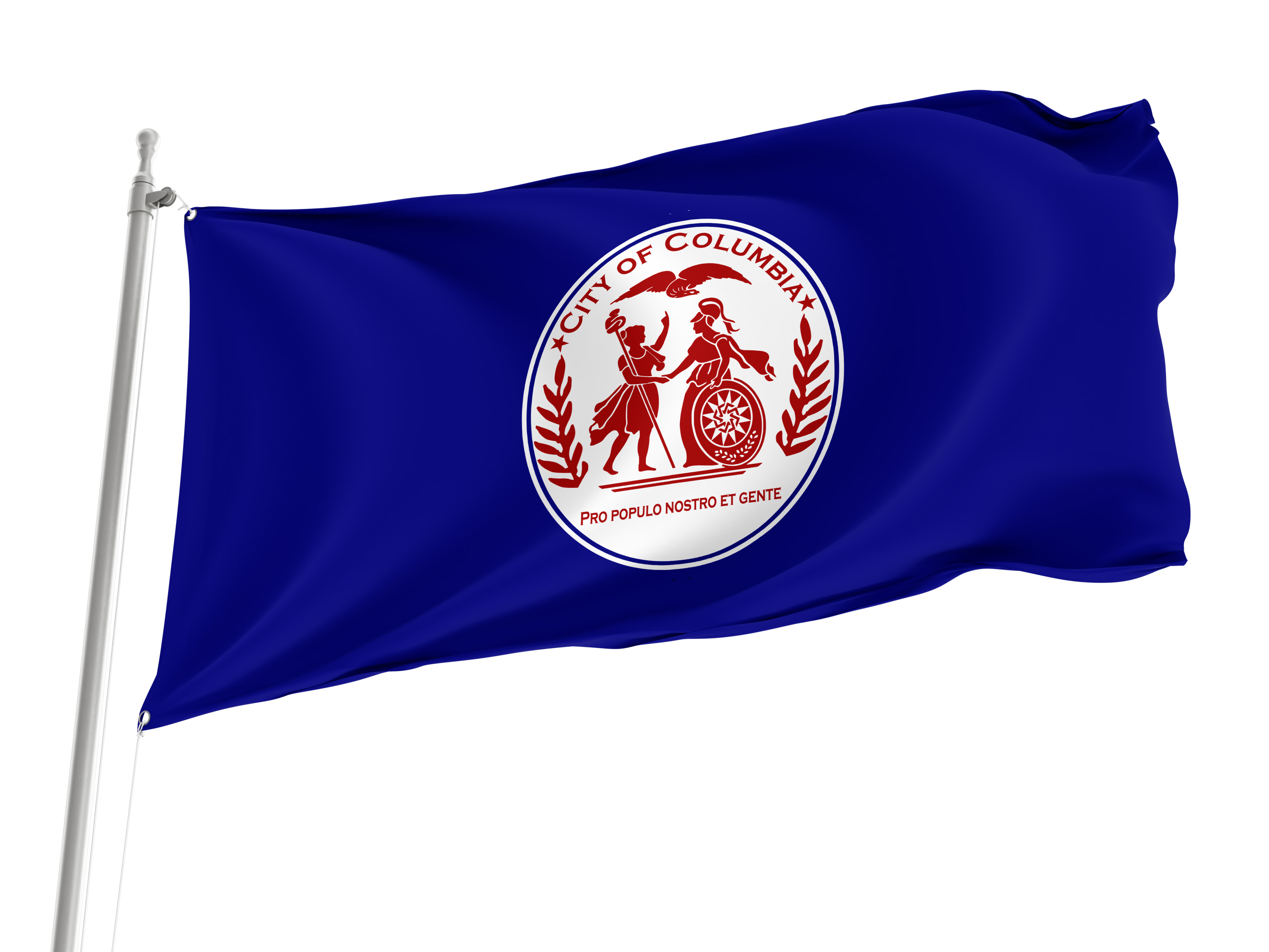 Columbia, Missouri 1974-1988 Flag for Indoor & Outdoor Use