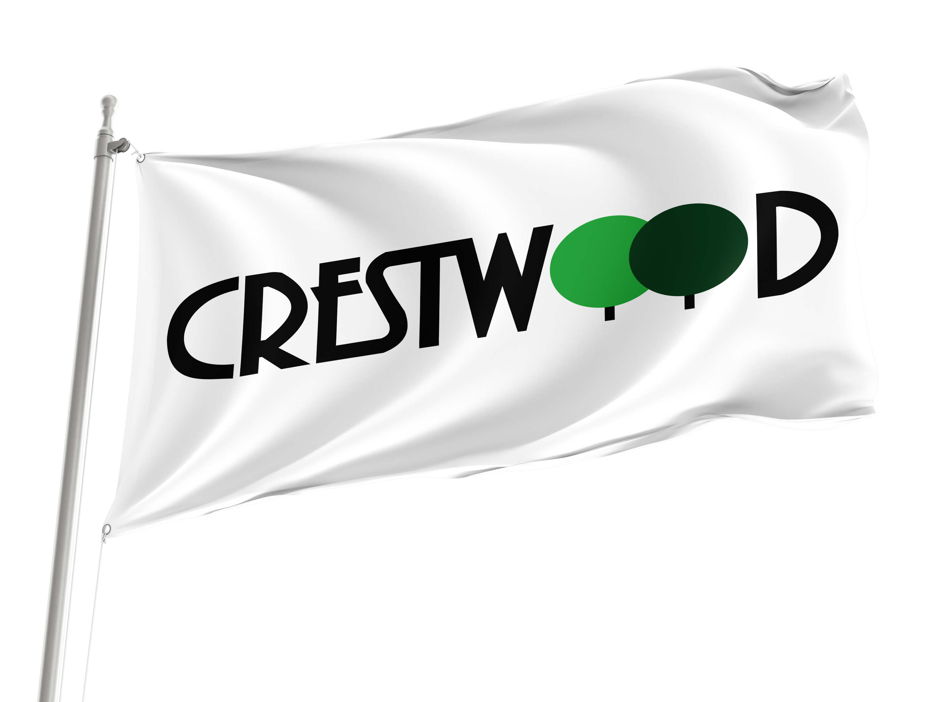 Crestwood Flag for Indoor & Outdoor Use