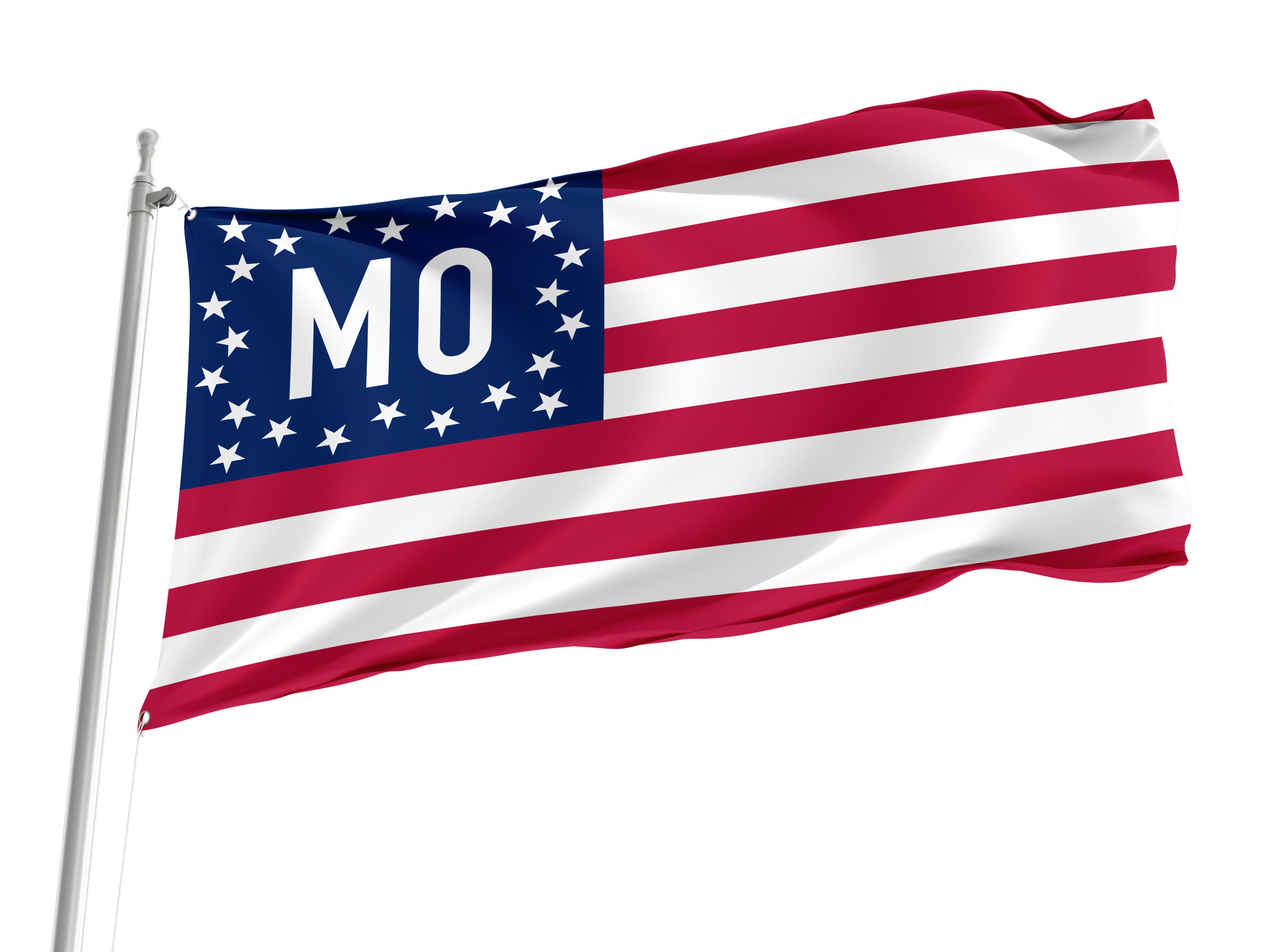 Missouri 1909 Flag for Indoor & Outdoor Use