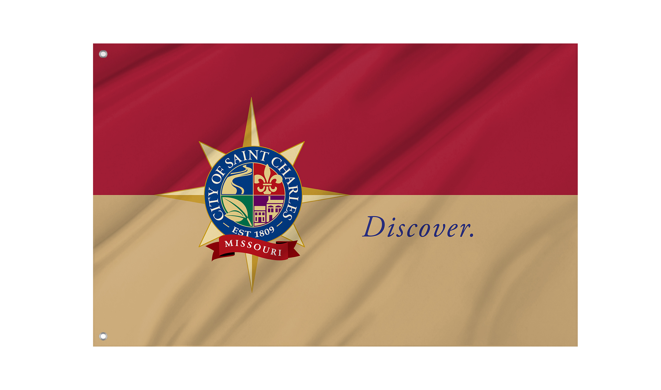 St. Charles Flag for Indoor & Outdoor Use