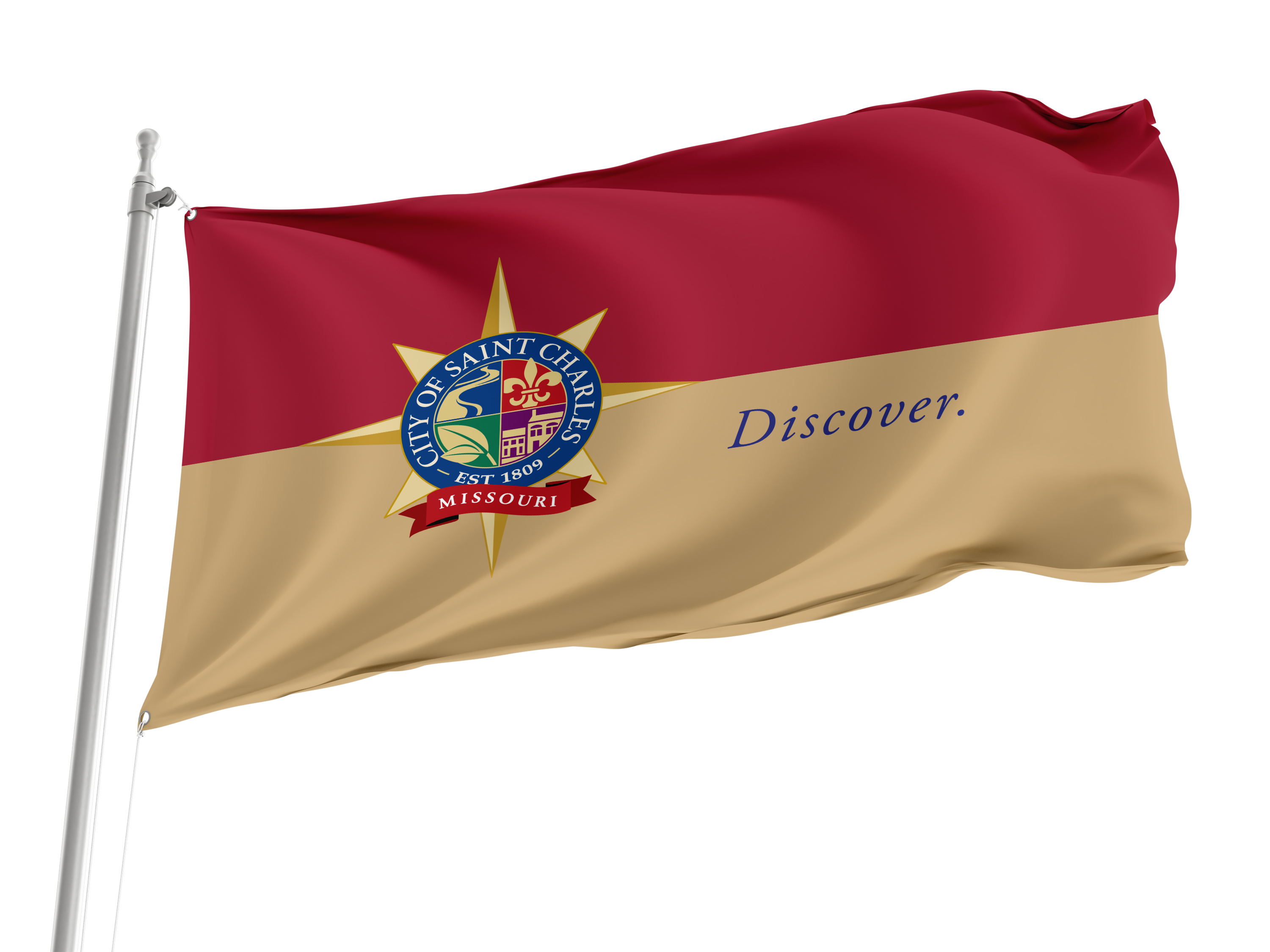 St. Charles Flag for Indoor & Outdoor Use