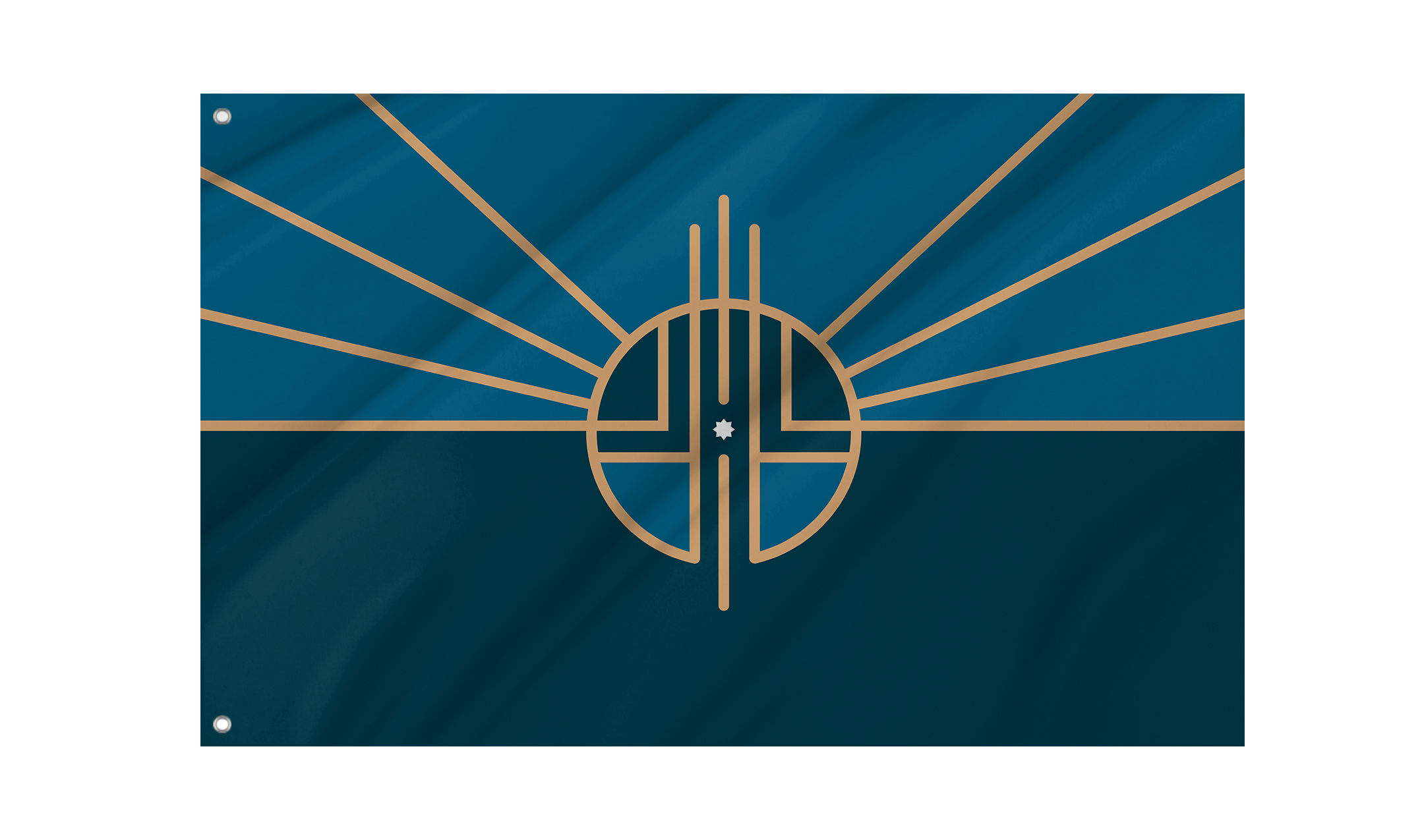 Lincoln 2022 Flag for Indoor & Outdoor Use