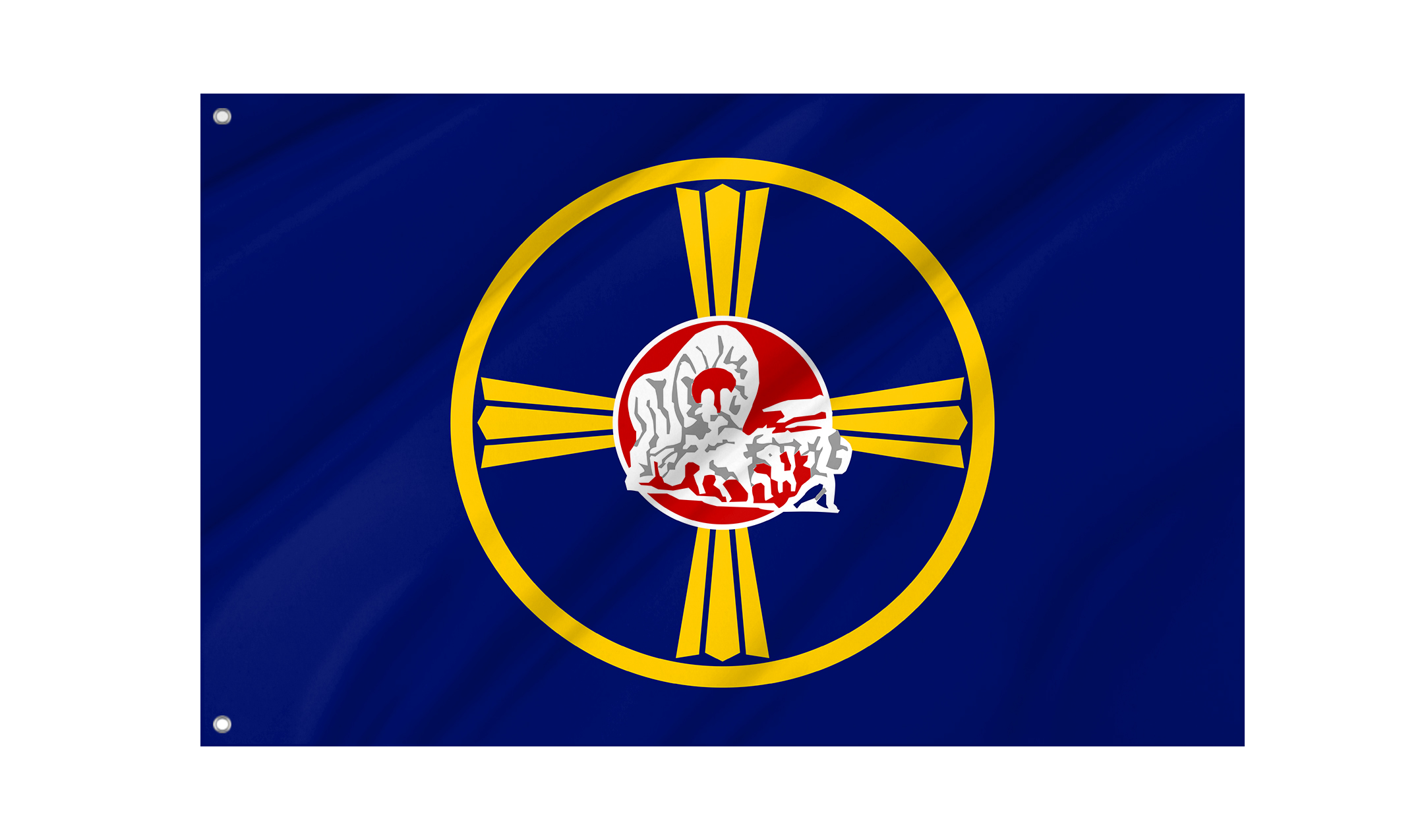 Omaha Flag for Indoor & Outdoor Use