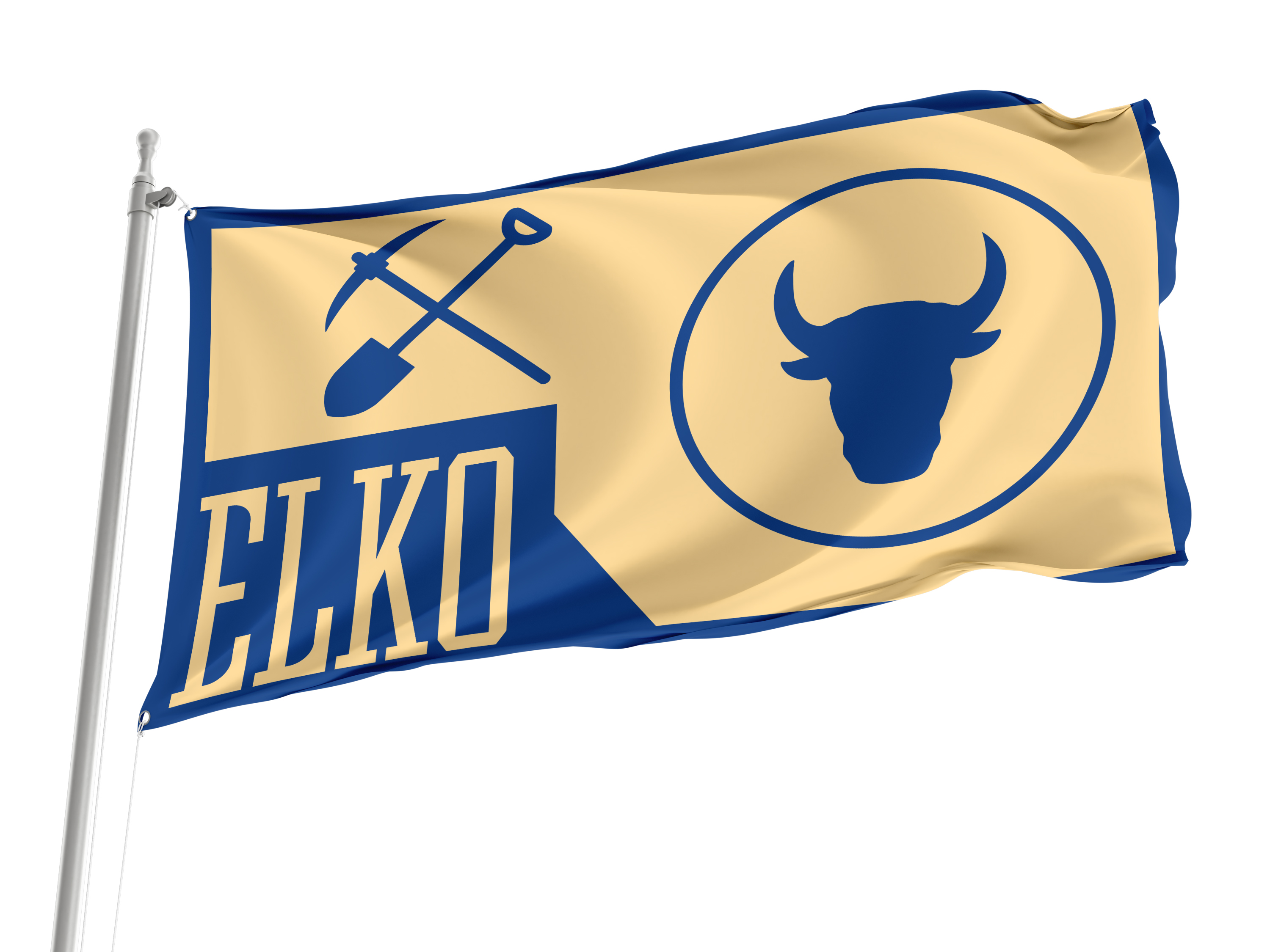 Elko County Flag for Indoor & Outdoor Use