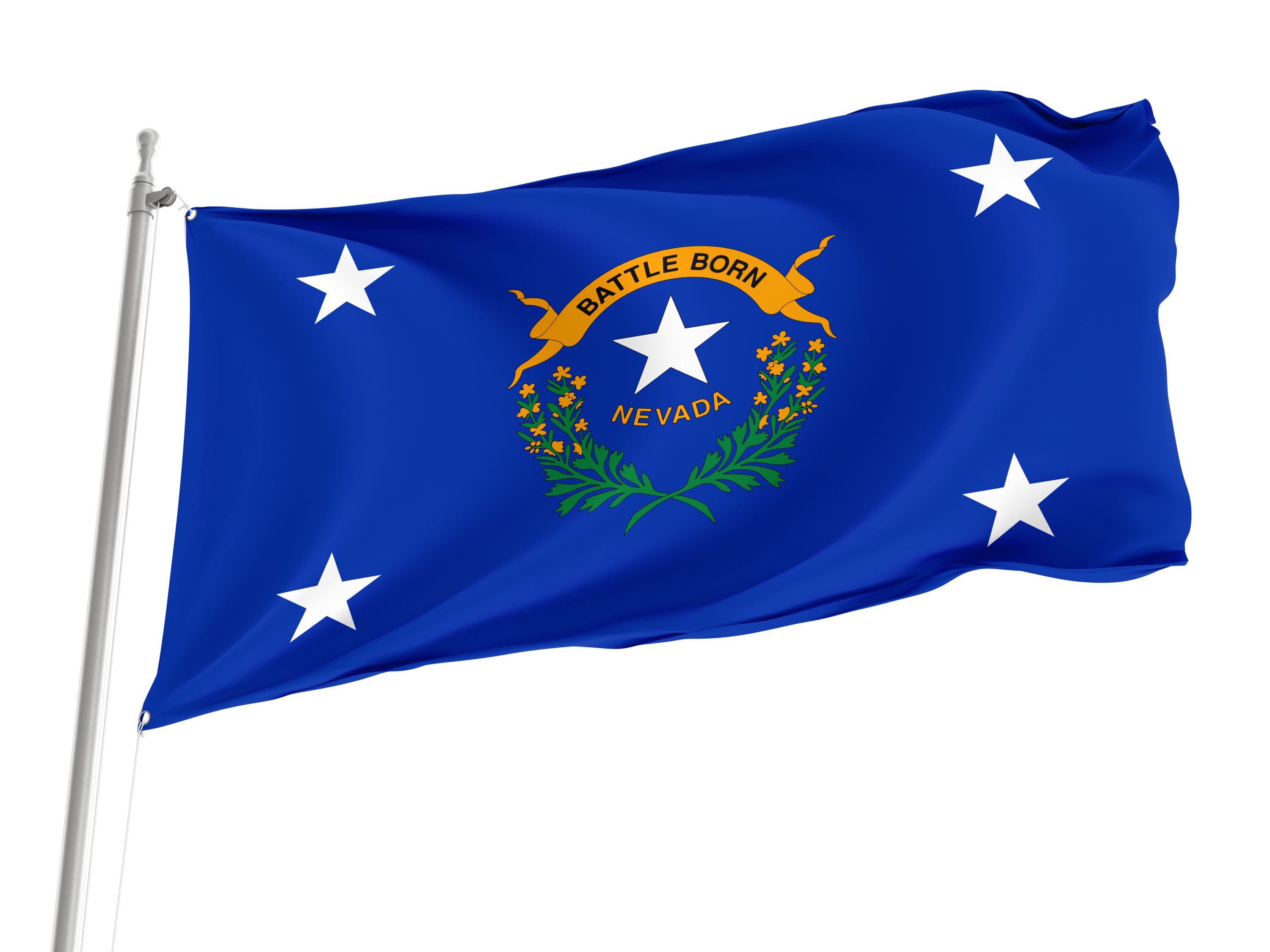 Governor of Nevada Flag for Indoor & Outdoor Use