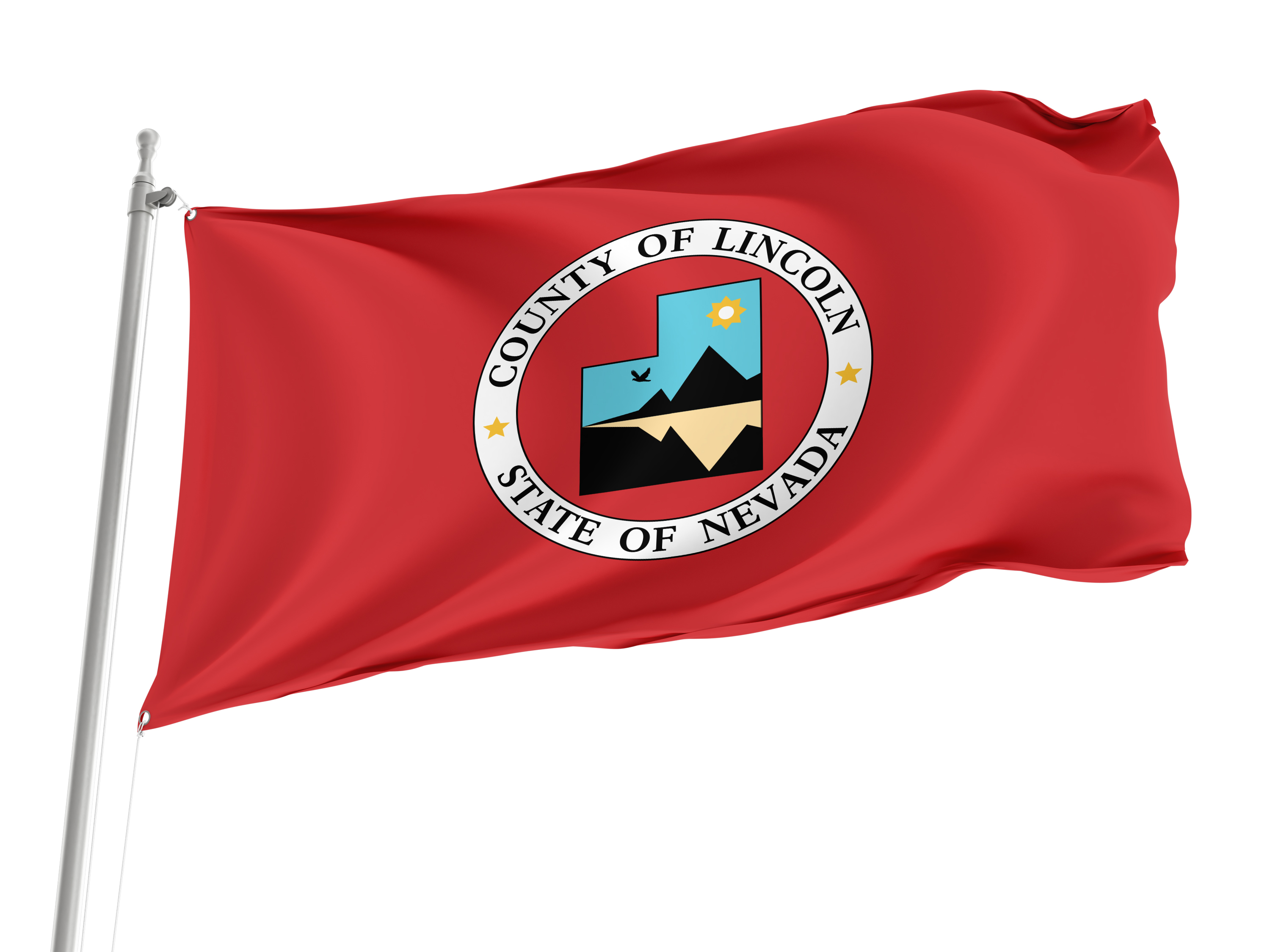 Lincoln County, Nevada Flag for Indoor & Outdoor Use