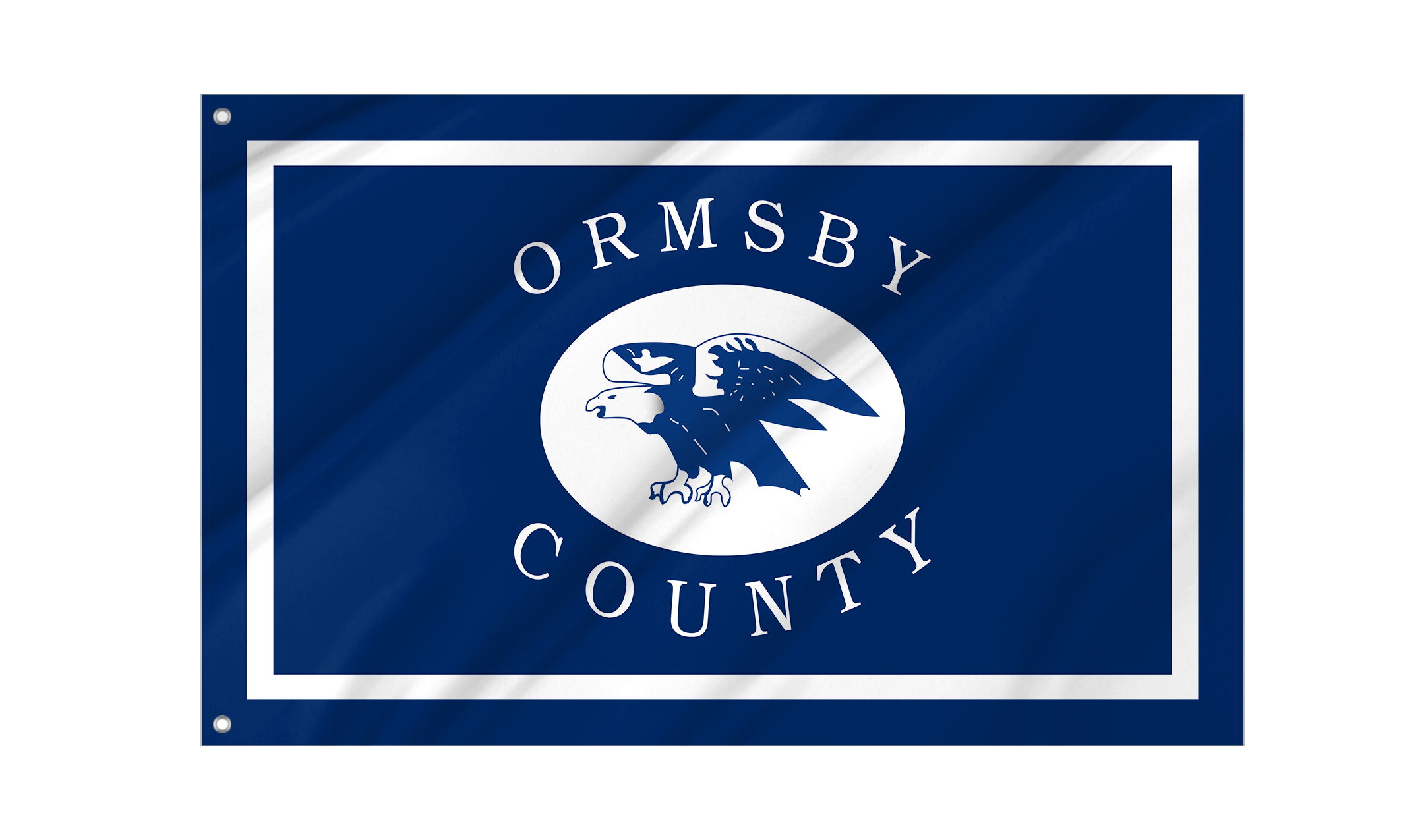 Ormsby County 1964-1969 Flag for Indoor & Outdoor Use